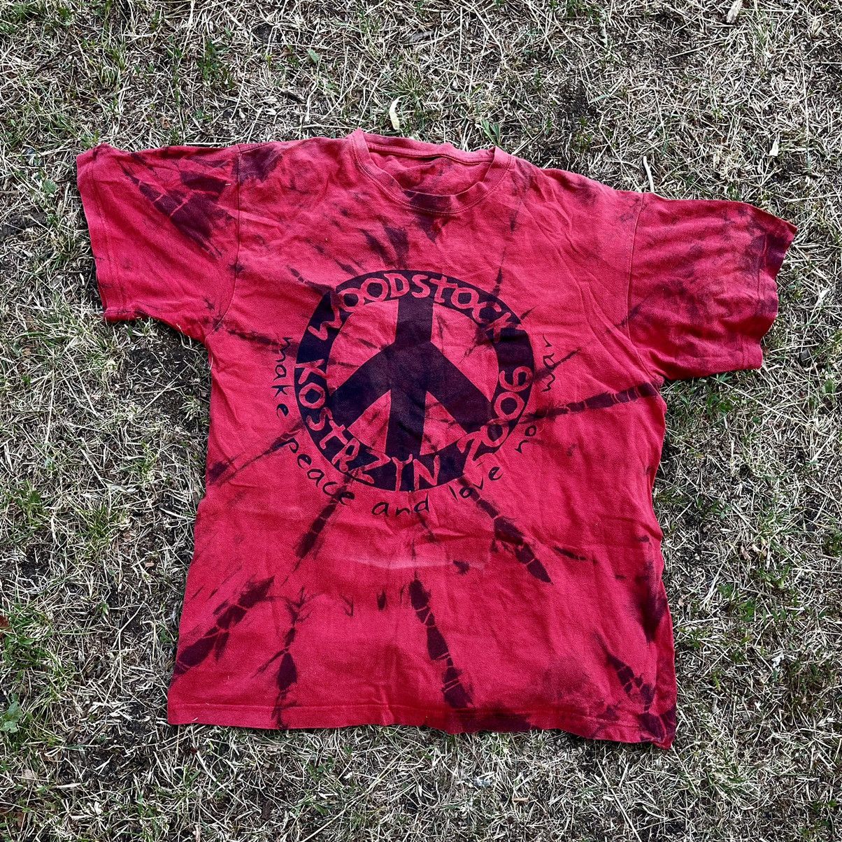 Band Tees Vintage 90s Make Peace And Love Art Band Rock Streetwear Size US L / EU 52-54 / 3 - 1 Thumbnail
