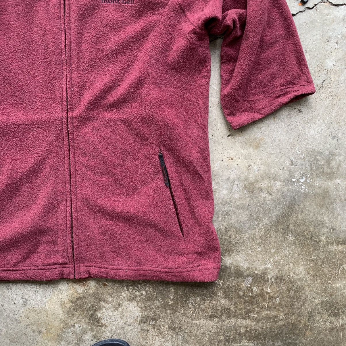 Japanese Brand × Montbell × Vintage Montbell fleece zipper light jacket Size US L / EU 52-54 / 3 - 12 Thumbnail