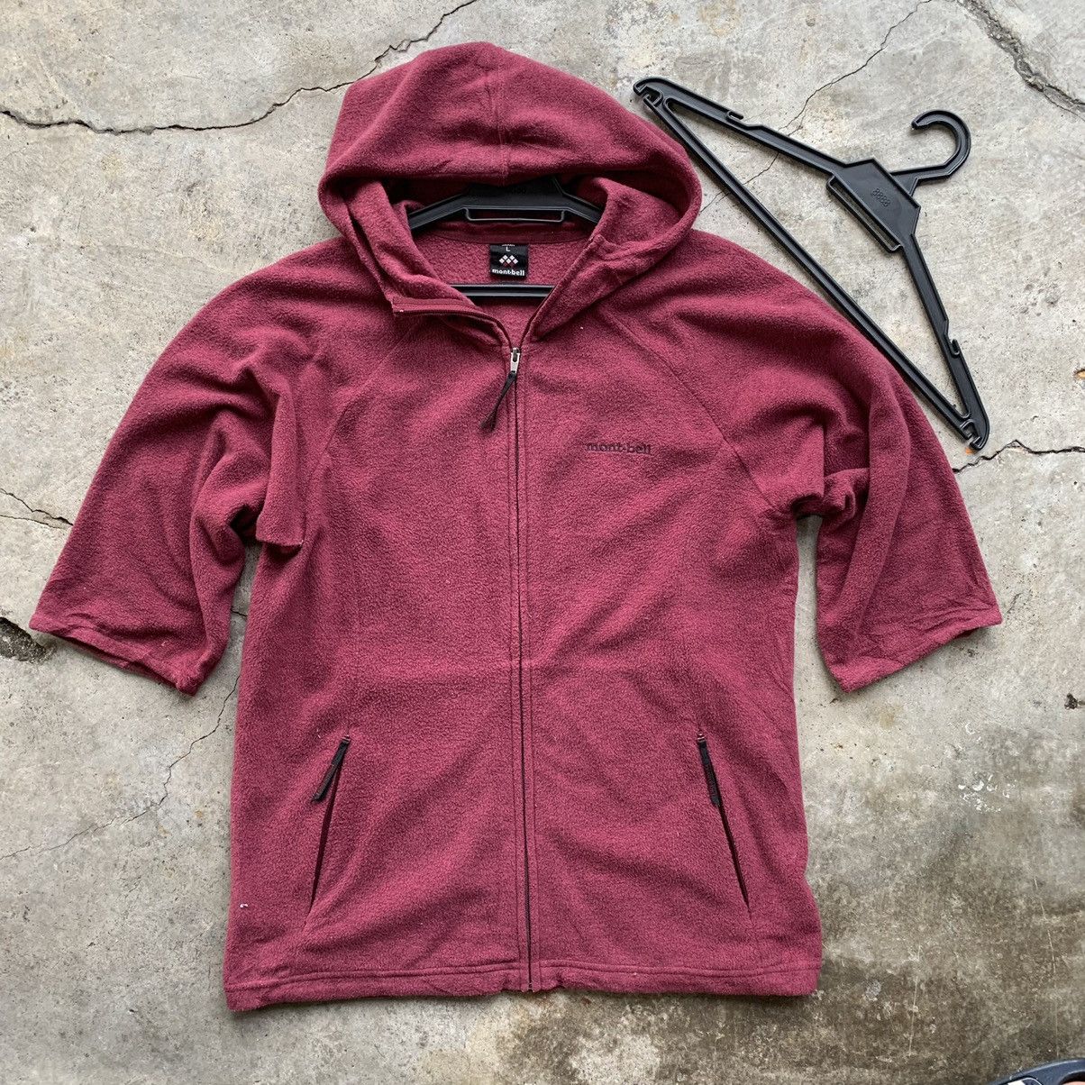 Japanese Brand × Montbell × Vintage Montbell fleece zipper light jacket Size US L / EU 52-54 / 3 - 1 Thumbnail