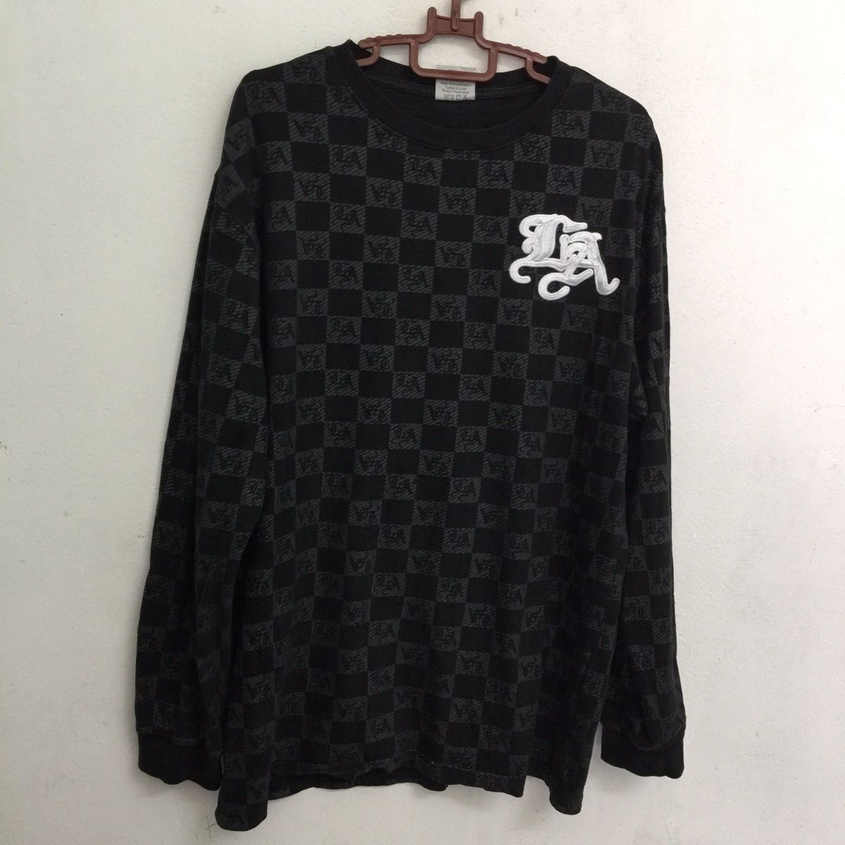 Japanese Brand LA full monogram sweatshirt Size US M / EU 48-50 / 2 - 4 Thumbnail