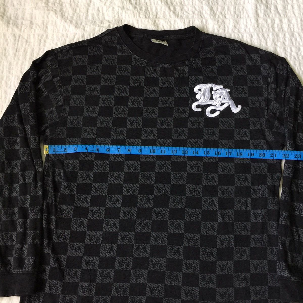 Japanese Brand LA full monogram sweatshirt Size US M / EU 48-50 / 2 - 14 Thumbnail