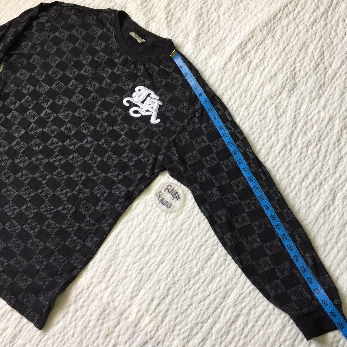Japanese Brand LA full monogram sweatshirt Size US M / EU 48-50 / 2 - 17 Thumbnail