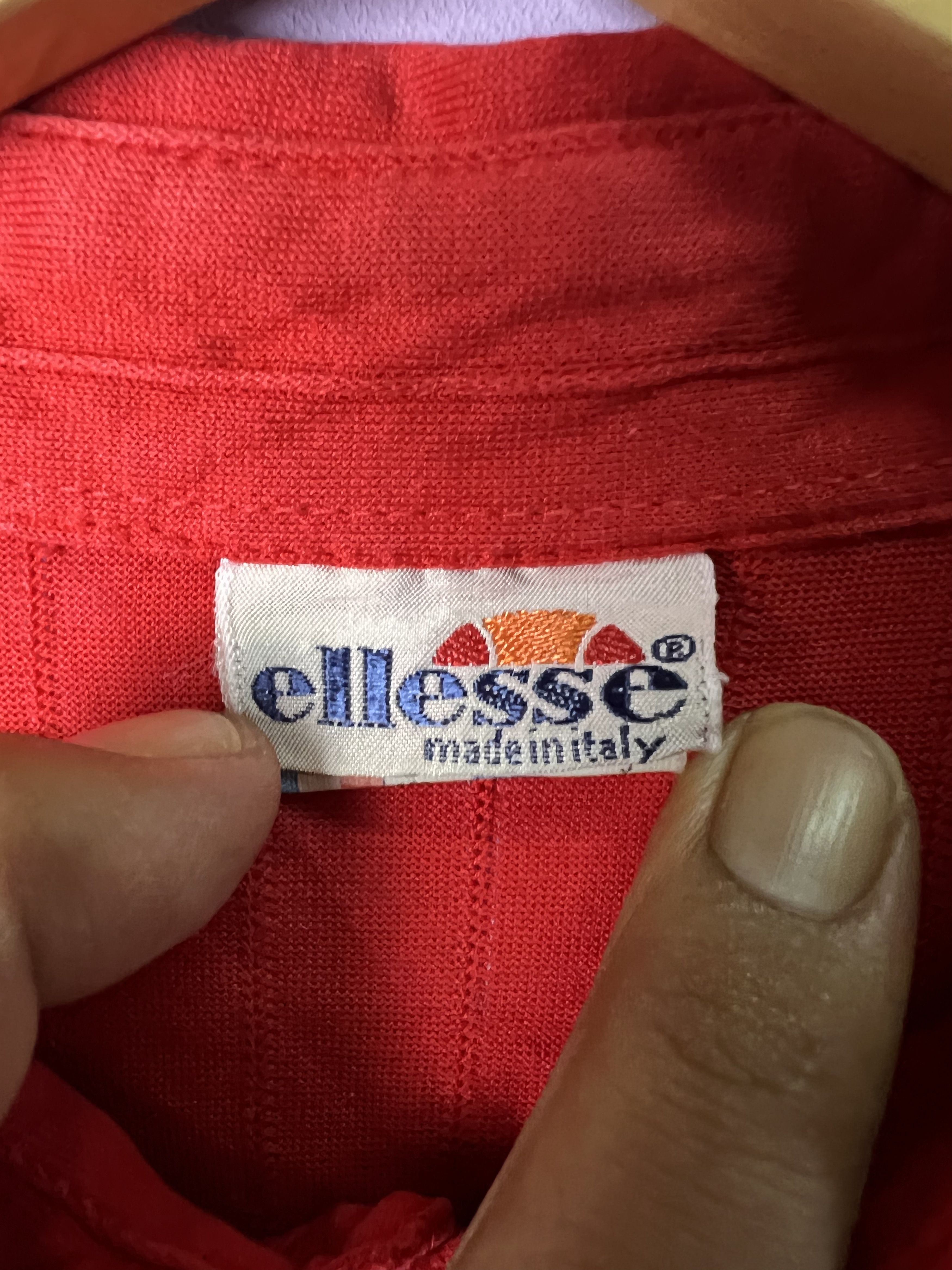 Designer 🔥Vintage Ellesse Made in Italy Polo Tees Size US M / EU 48-50 / 2 - 11 Thumbnail