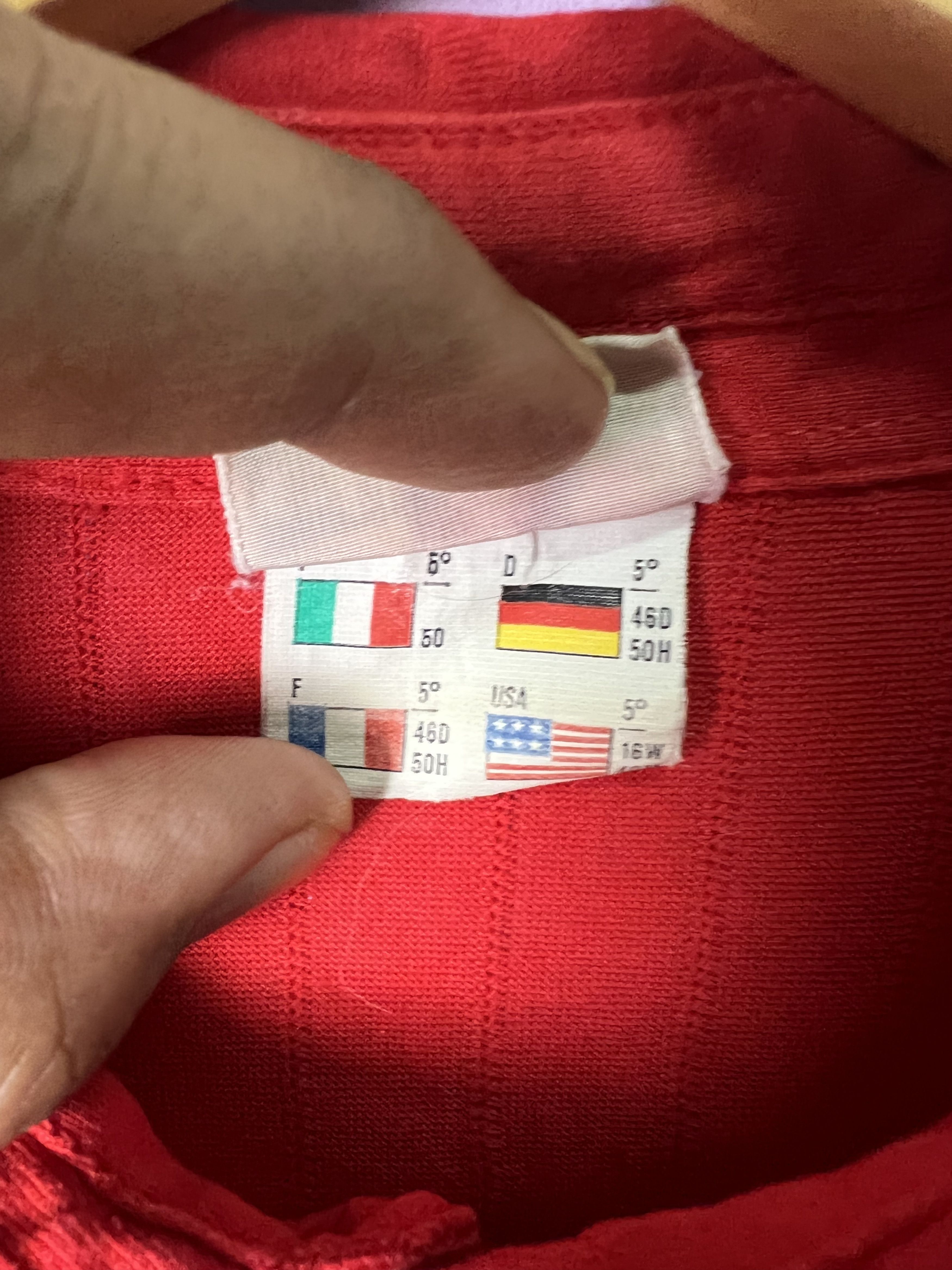 Designer 🔥Vintage Ellesse Made in Italy Polo Tees Size US M / EU 48-50 / 2 - 12 Thumbnail