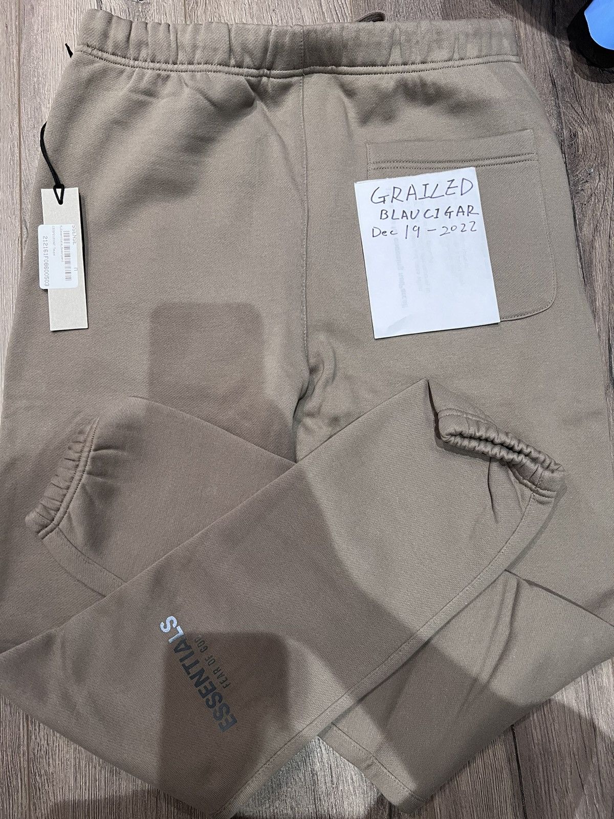 Essentials × Fear of God Fear of God Essentials Taupe sweatpants Medium Size US 32 / EU 48 - 7 Thumbnail