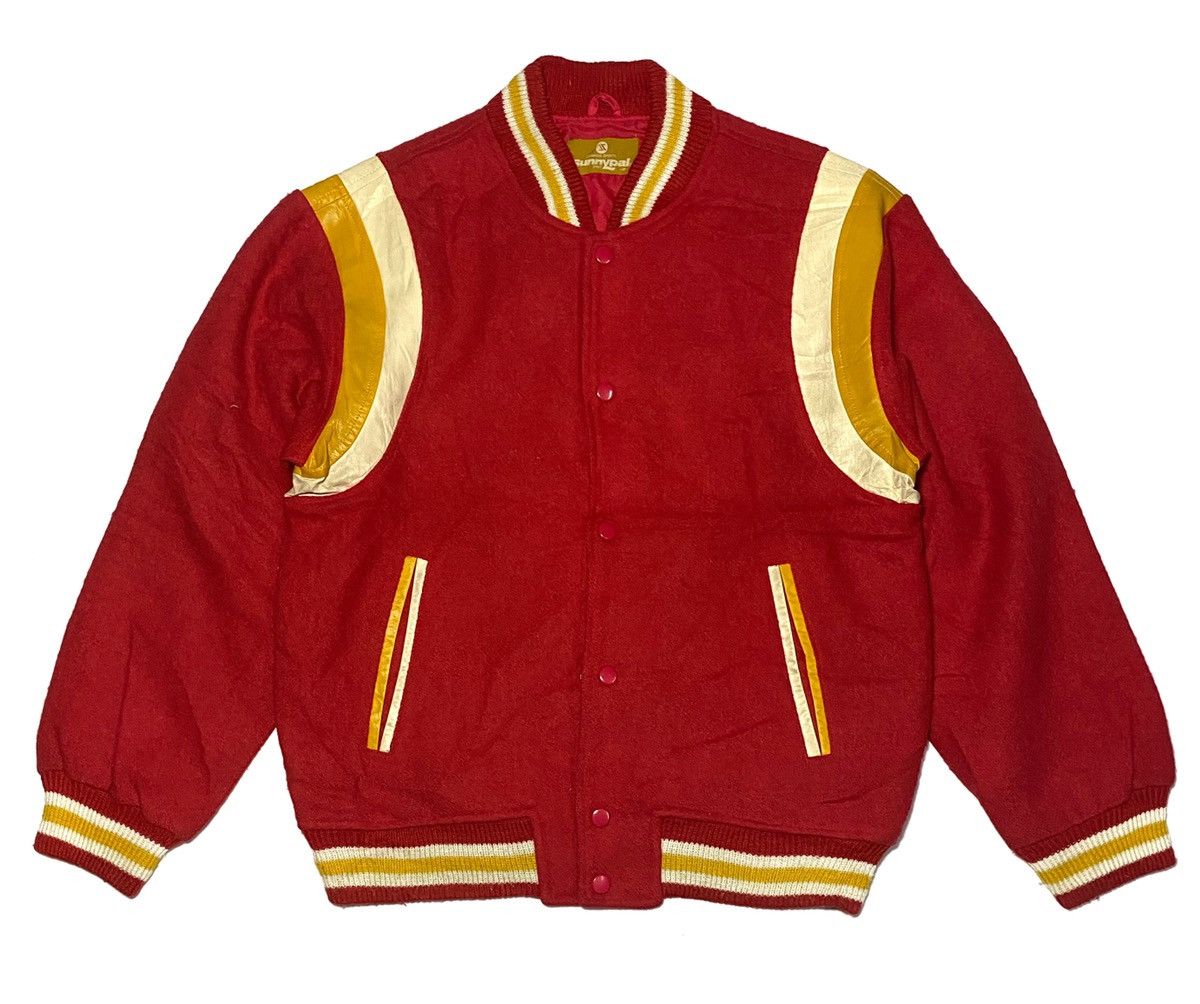 Vintage Vintage Varsity jacket Sunnypal Spirit Size US M / EU 48-50 / 2 - 1 Thumbnail