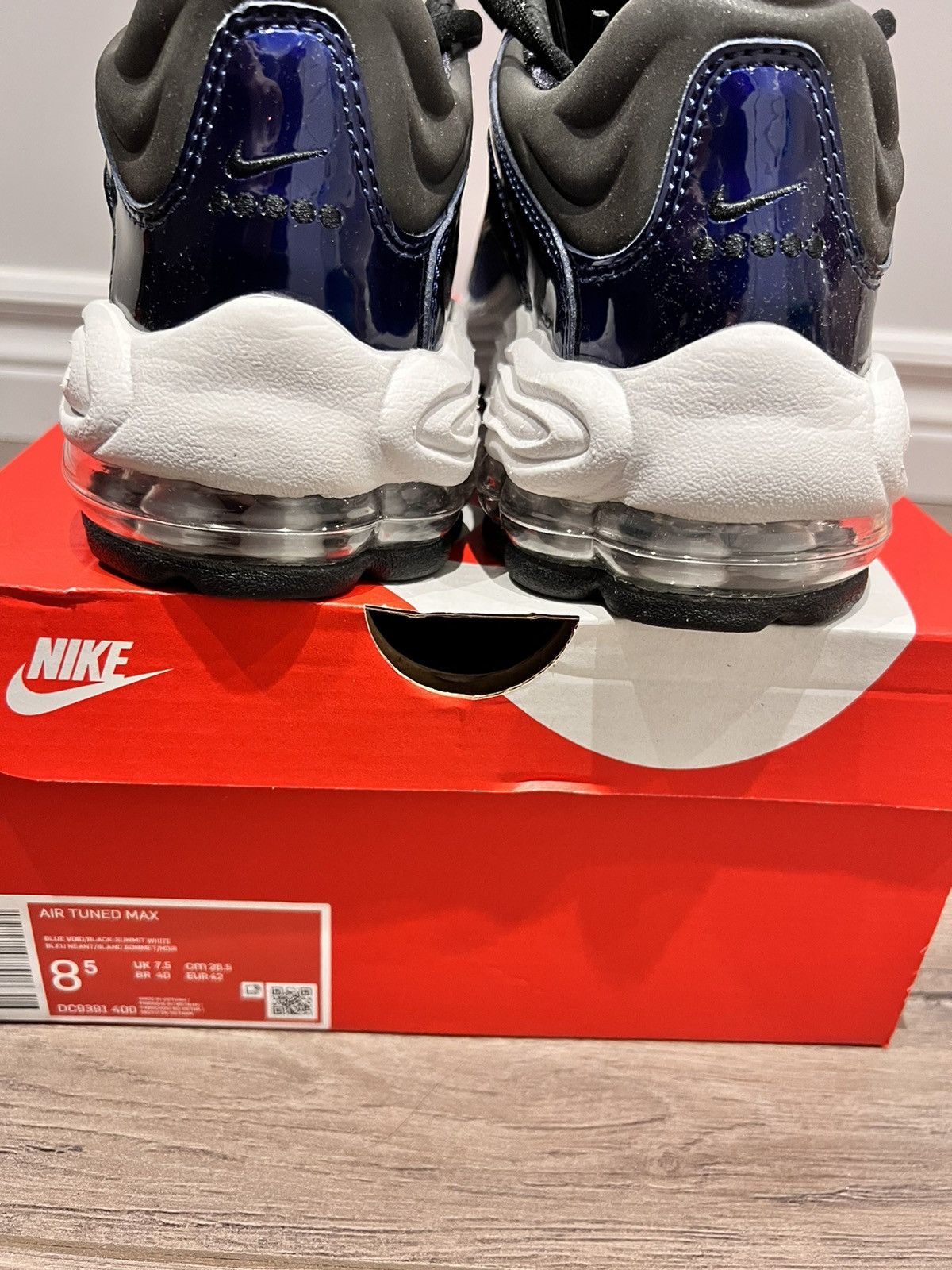 Nike Nike AIR TUNED MAX BLUE VOID/BLACK-SUMMIT WHITE Size US 8.5 / EU 41-42 - 2 Thumbnail