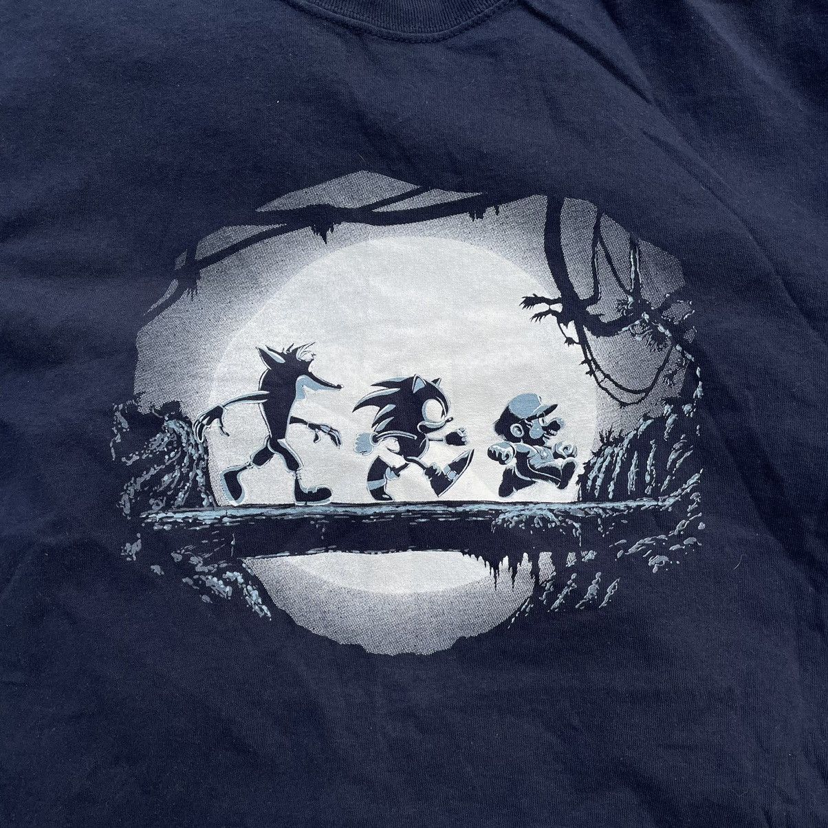 Vintage Vintage 90s Sonic Fox Movie Art Band Rock L Size US L / EU 52-54 / 3 - 5 Thumbnail