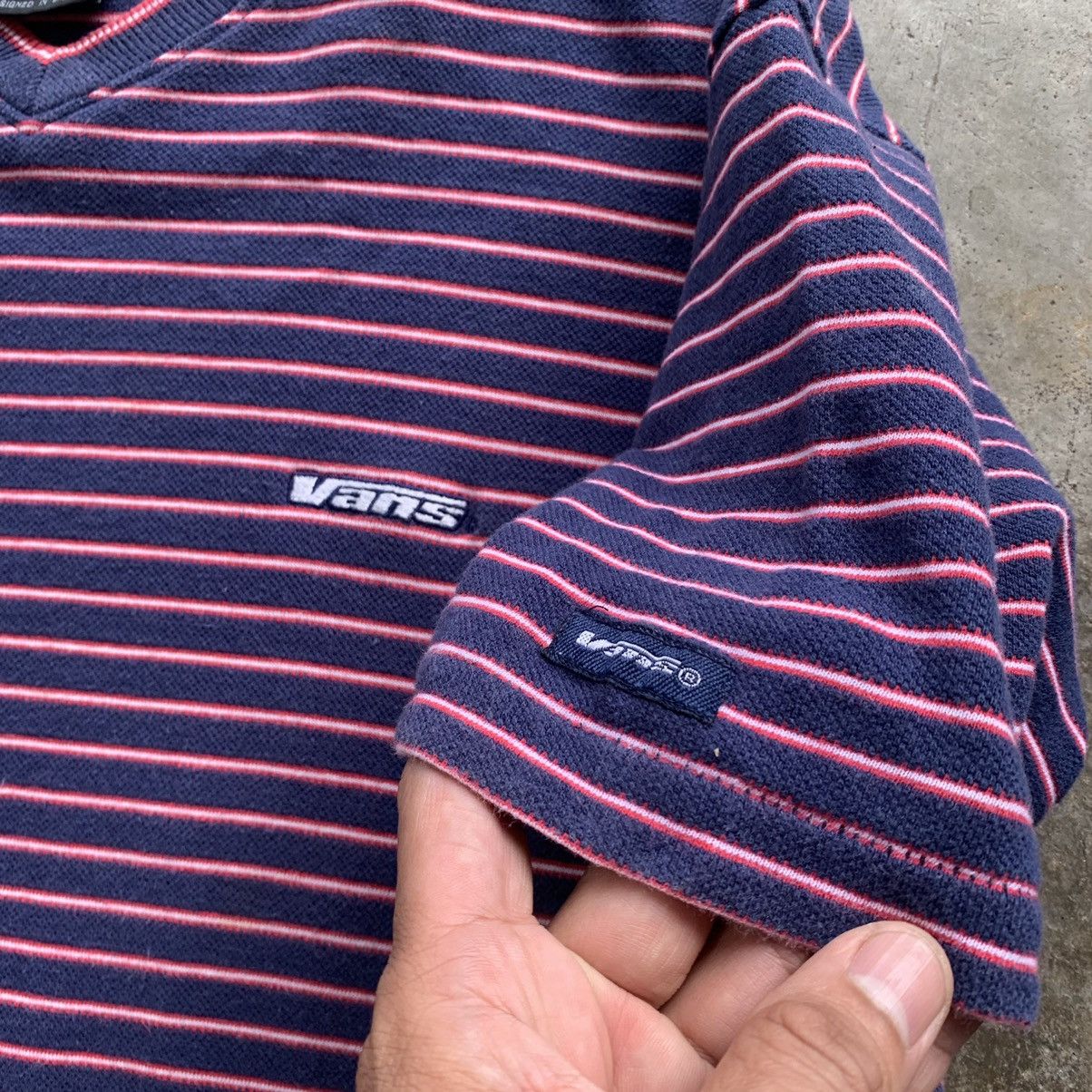Vans Vans vintage 90s collar v tshirt tee Size US L / EU 52-54 / 3 - 10 Thumbnail