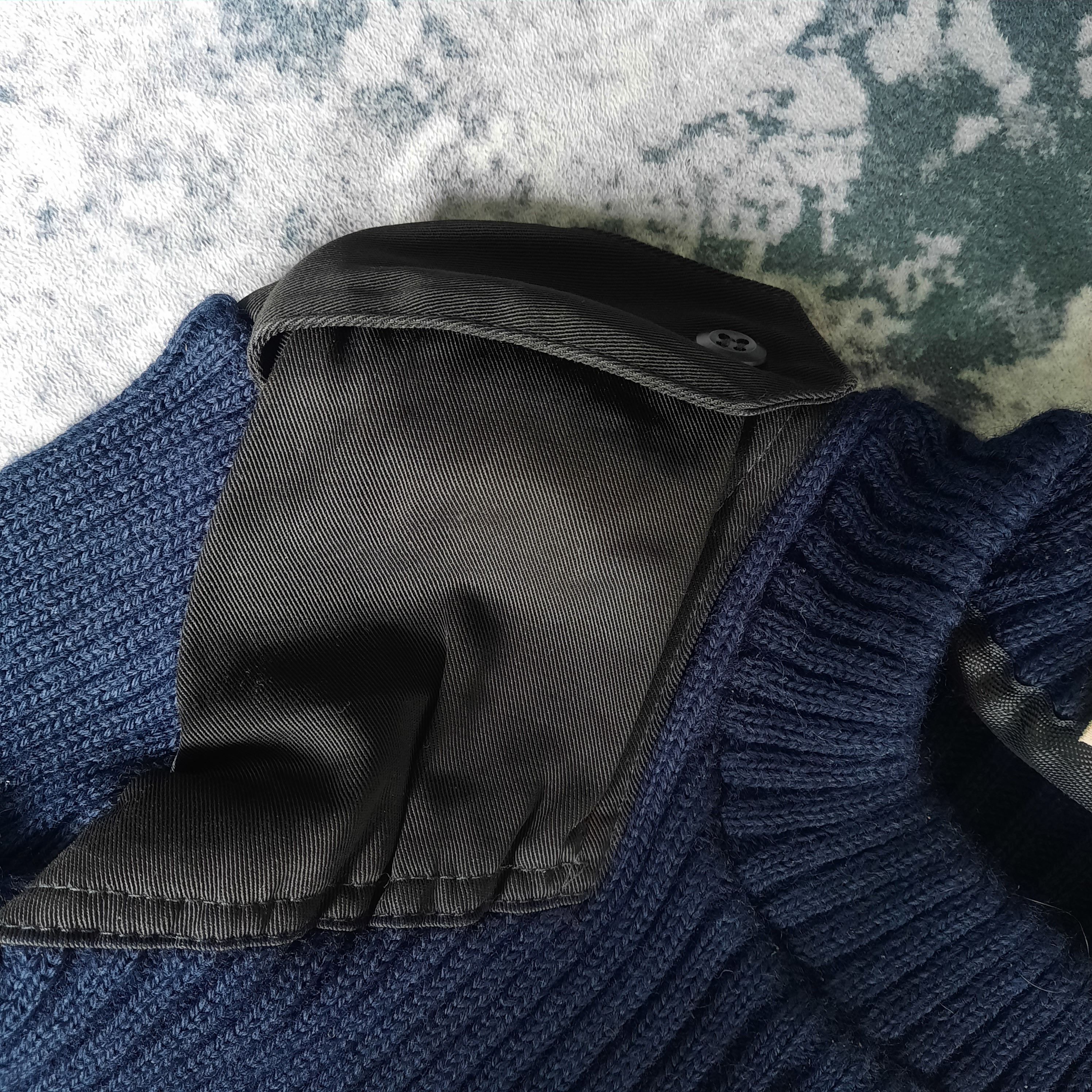Other 🔥Vintage military navy army wool pullover knitwear Size US S / EU 44-46 / 1 - 3 Thumbnail