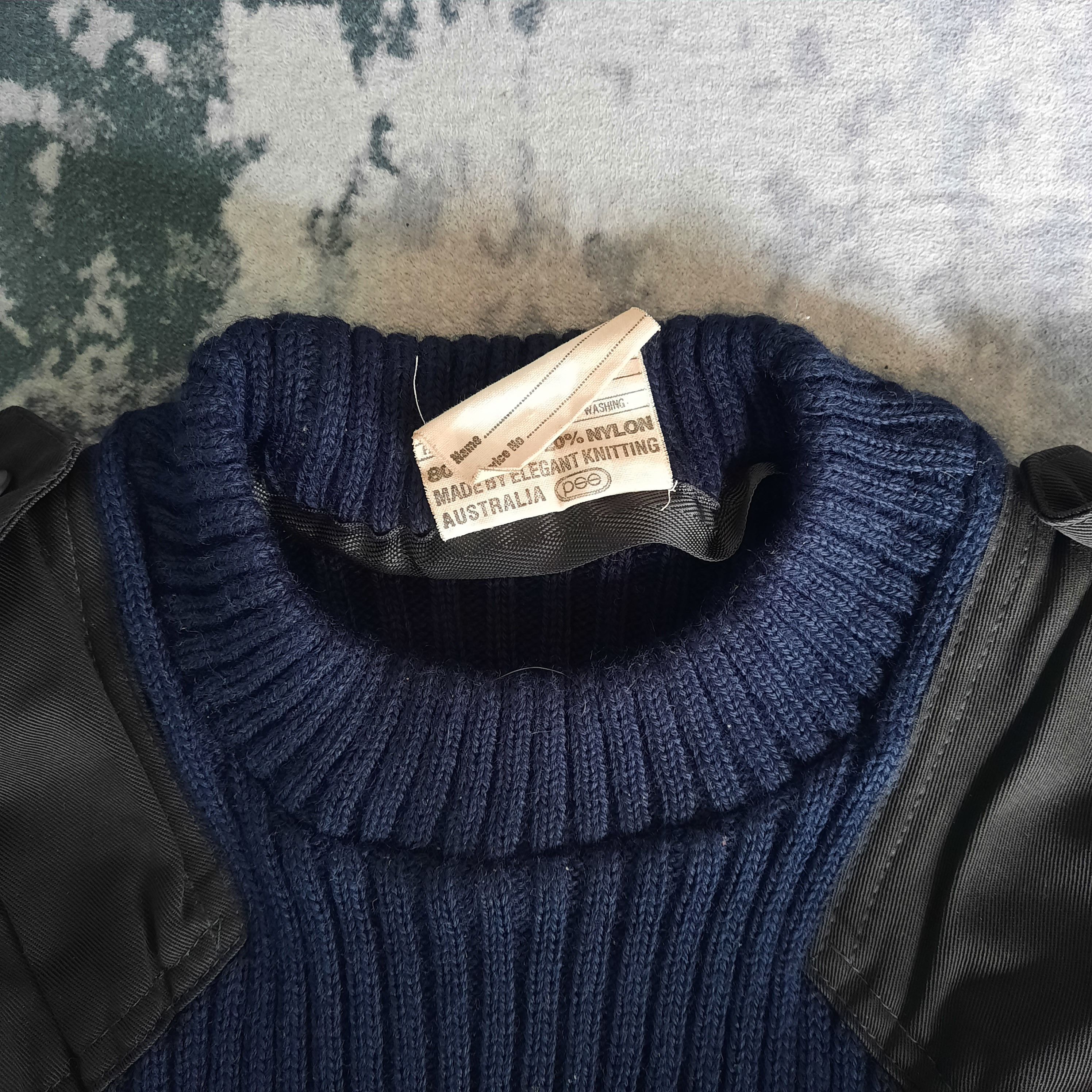 Other 🔥Vintage military navy army wool pullover knitwear Size US S / EU 44-46 / 1 - 5 Thumbnail