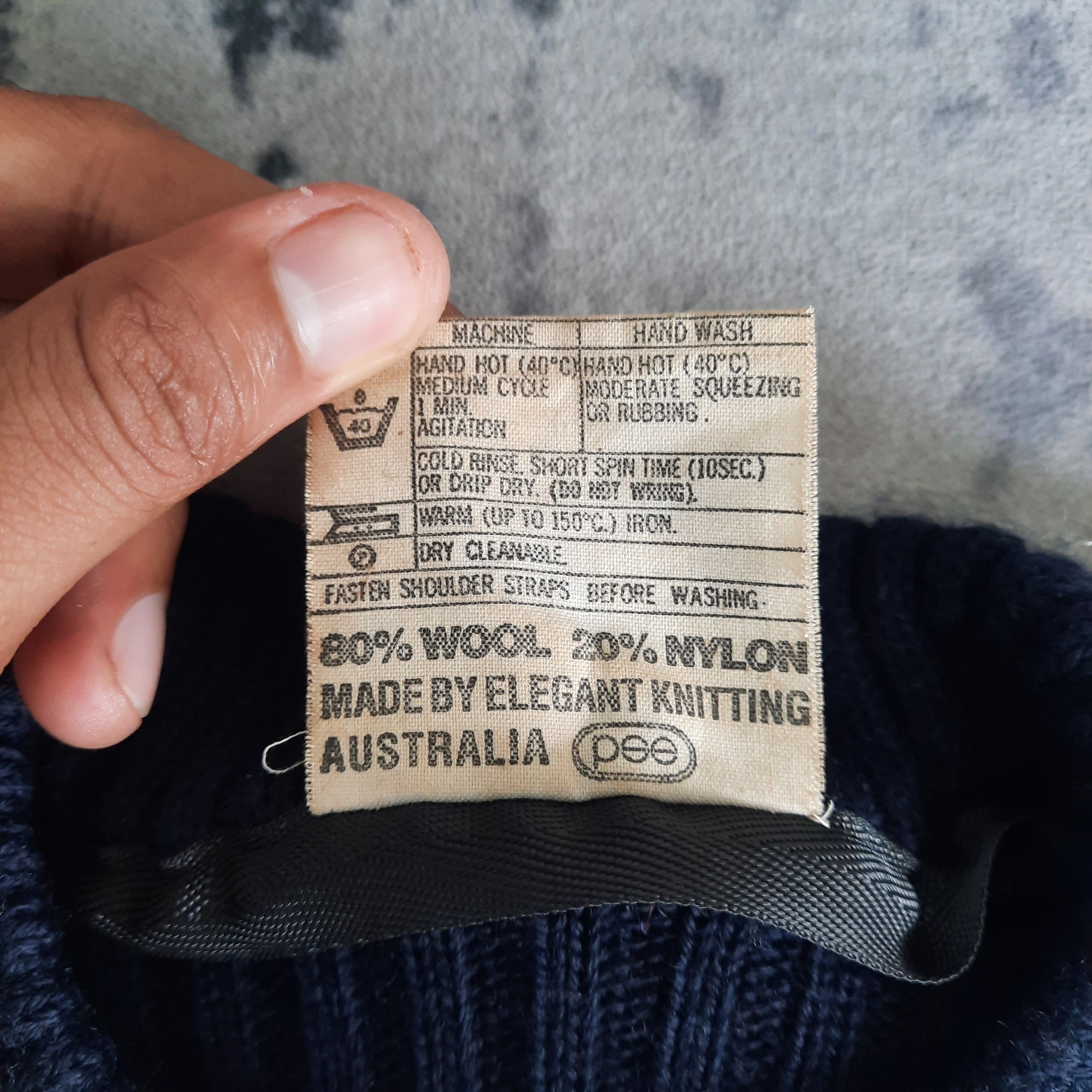 Other 🔥Vintage military navy army wool pullover knitwear Size US S / EU 44-46 / 1 - 7 Thumbnail