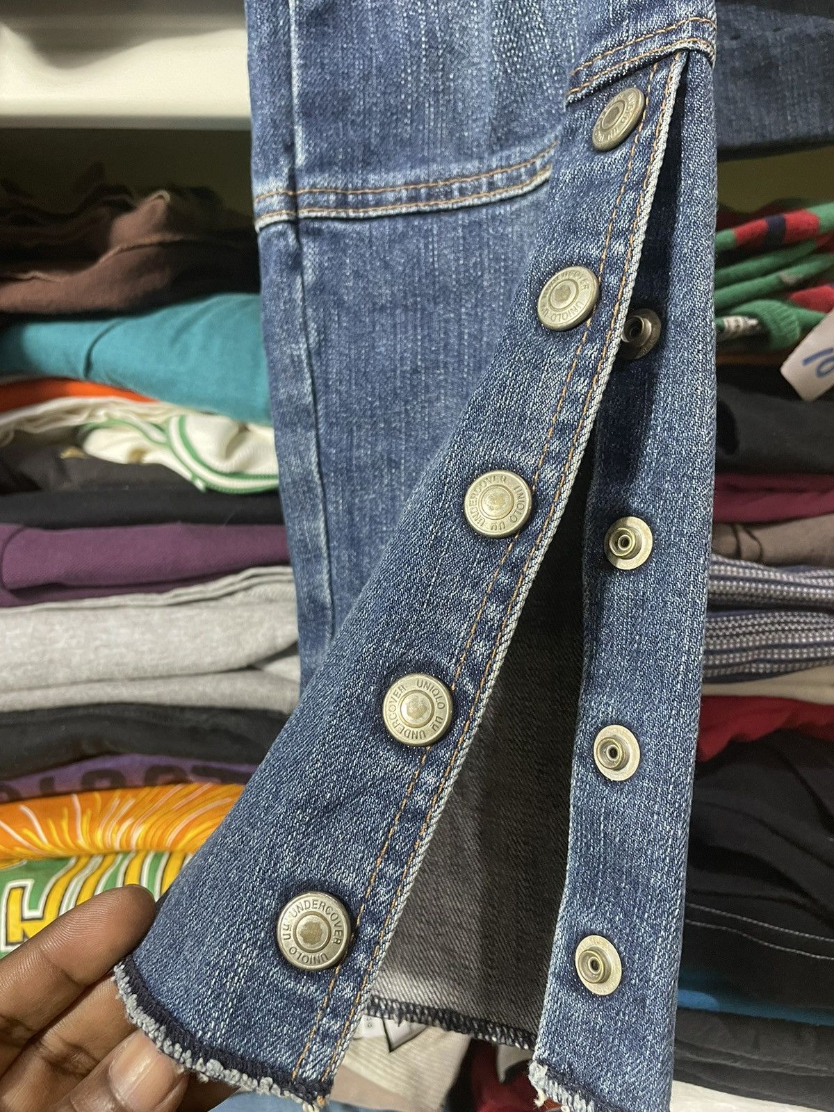 Undercover Rare Undercover x Uniqlo Bondage Jeans Size 31" - 7 Thumbnail