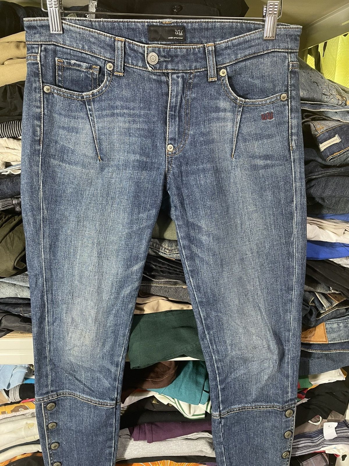 Undercover Rare Undercover x Uniqlo Bondage Jeans Size 31" - 2 Thumbnail