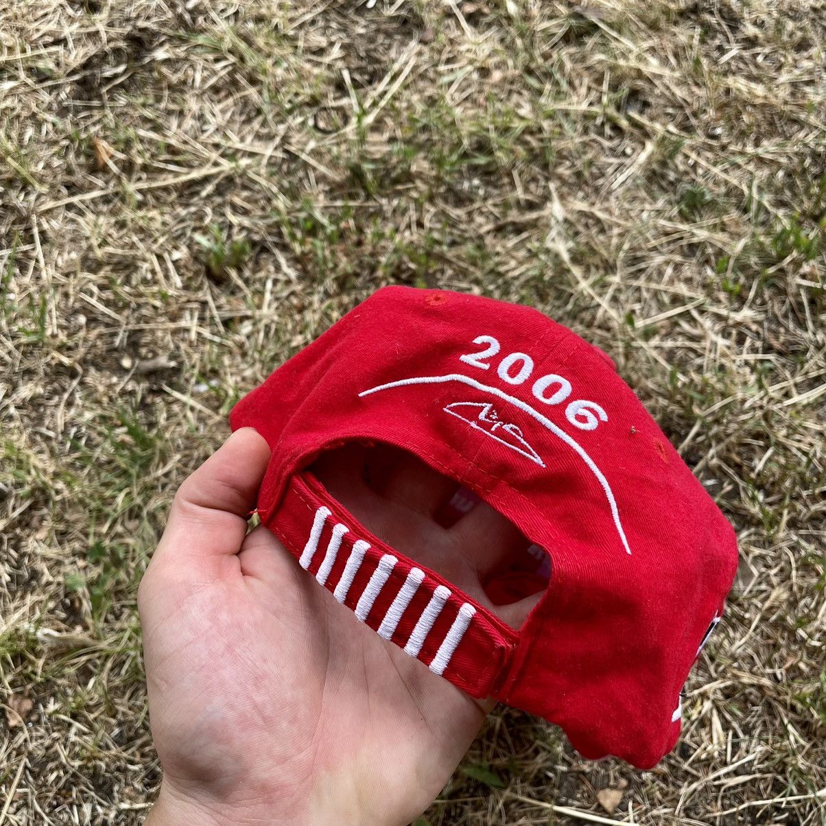 Vintage Vintage 90s German Streetwear Cap Red Logo Embroidered OS Size ONE SIZE - 4 Thumbnail