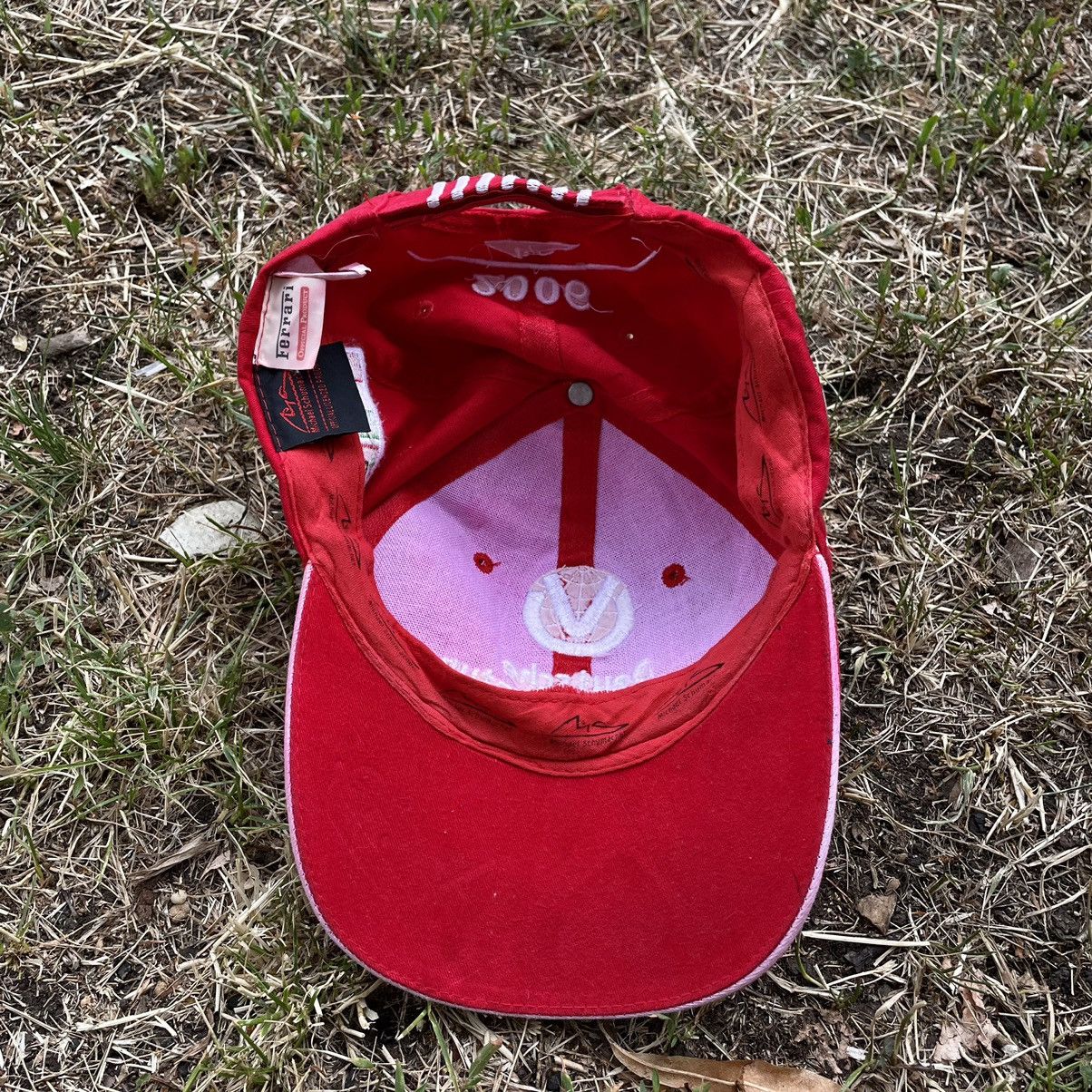 Vintage Vintage 90s German Streetwear Cap Red Logo Embroidered OS Size ONE SIZE - 5 Thumbnail