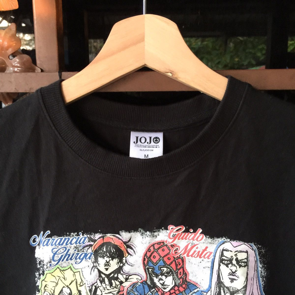 Cartoon Network × Japanese Brand × Vintage RARE JOJO’S BIZARRE ADVENTURE GOLDEN WIND MOVIE T SHIRT Size US M / EU 48-50 / 2 - 10 Thumbnail