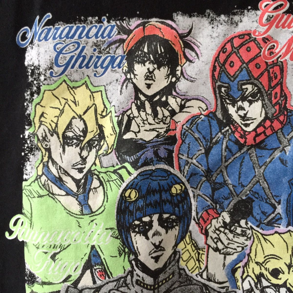 Cartoon Network × Japanese Brand × Vintage RARE JOJO’S BIZARRE ADVENTURE GOLDEN WIND MOVIE T SHIRT Size US M / EU 48-50 / 2 - 6 Thumbnail