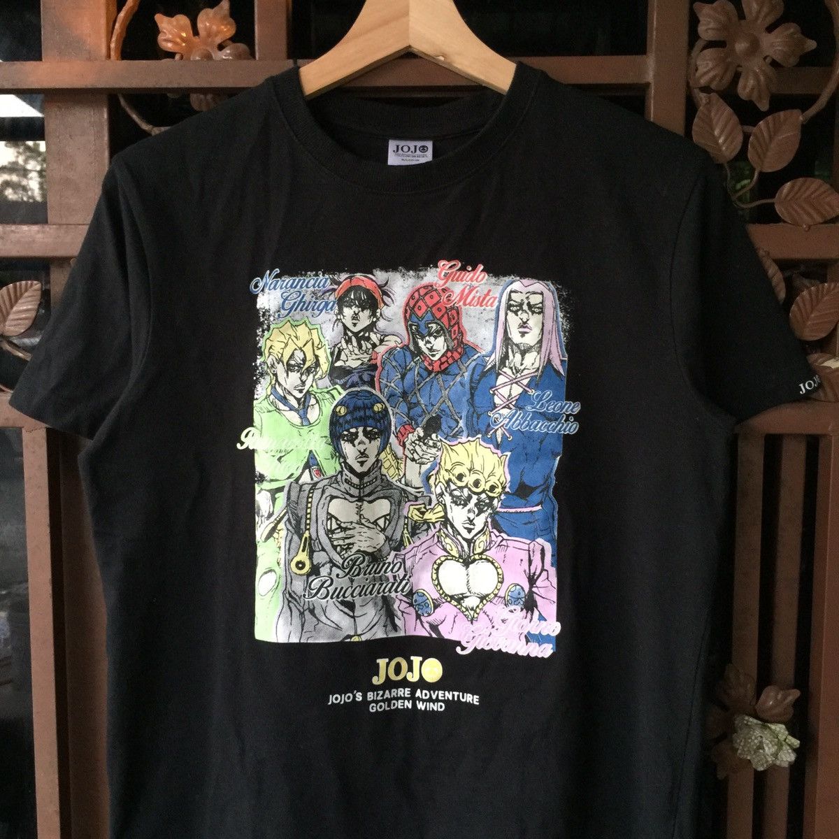 Cartoon Network × Japanese Brand × Vintage RARE JOJO’S BIZARRE ADVENTURE GOLDEN WIND MOVIE T SHIRT Size US M / EU 48-50 / 2 - 4 Thumbnail
