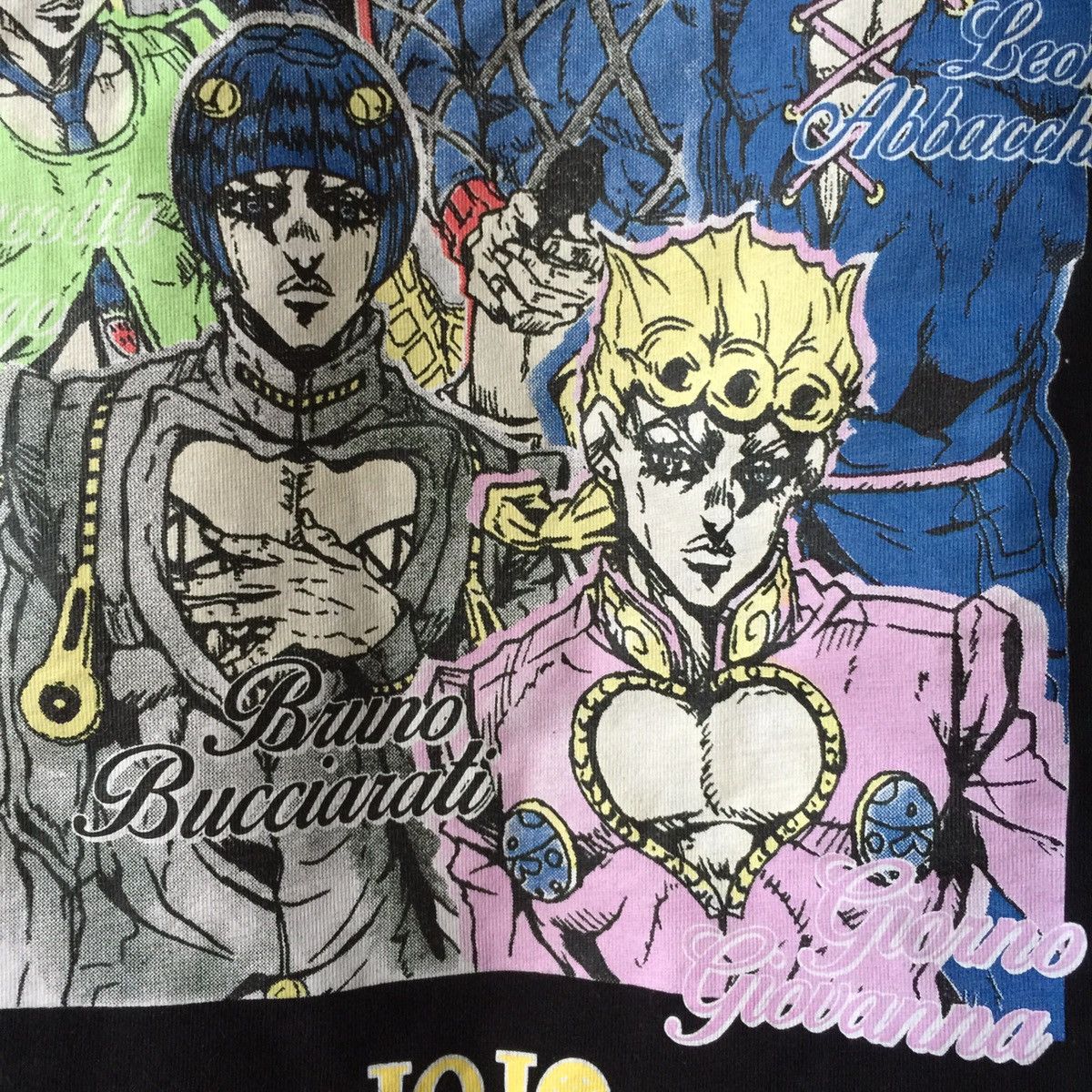 Cartoon Network × Japanese Brand × Vintage RARE JOJO’S BIZARRE ADVENTURE GOLDEN WIND MOVIE T SHIRT Size US M / EU 48-50 / 2 - 8 Thumbnail