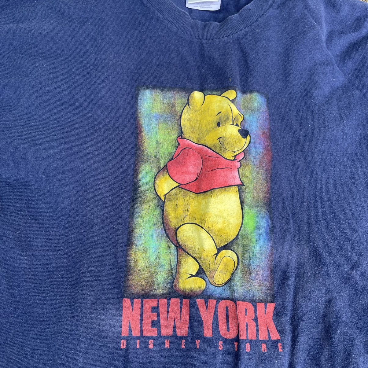 Vintage Vintage 90s Disney Winnie Pooh Graphic Tee Streetwear Slim L Size US L / EU 52-54 / 3 - 4 Thumbnail