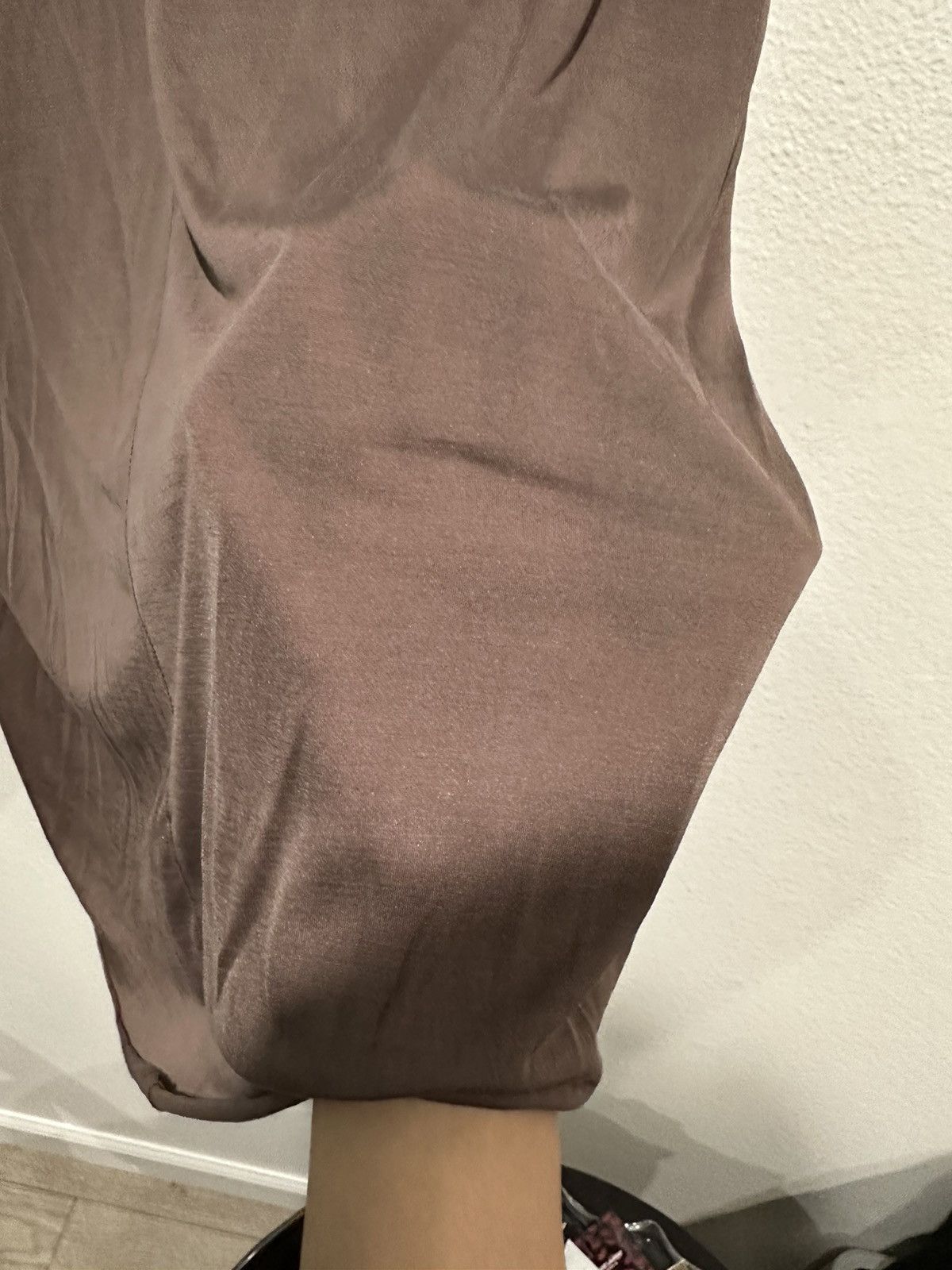 Rick Owens X Silk Tee Size US XL / EU 56 / 4 - 5 Thumbnail