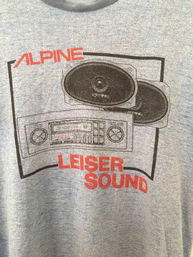 Vintage ALPINE leiser Sound - not leather parka hoodie jacket coat Size US M / EU 48-50 / 2 - 2 Thumbnail
