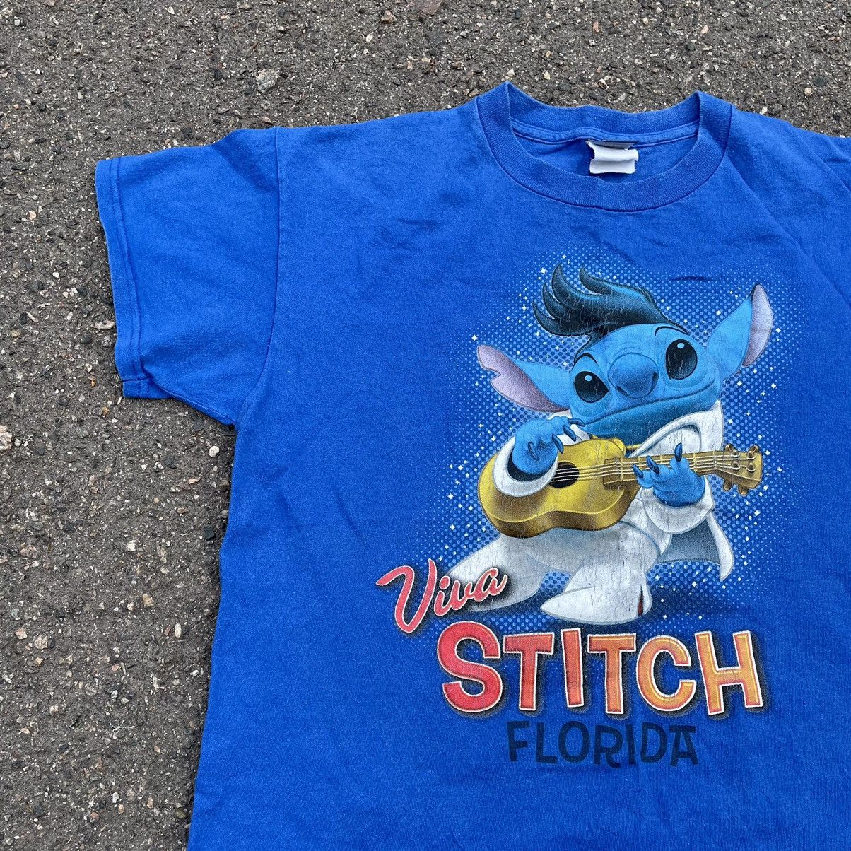 Vintage Vintage Y2K Disney Stitch Graphic Tee Streetwear Blue Boxy M Size US M / EU 48-50 / 2 - 3 Thumbnail
