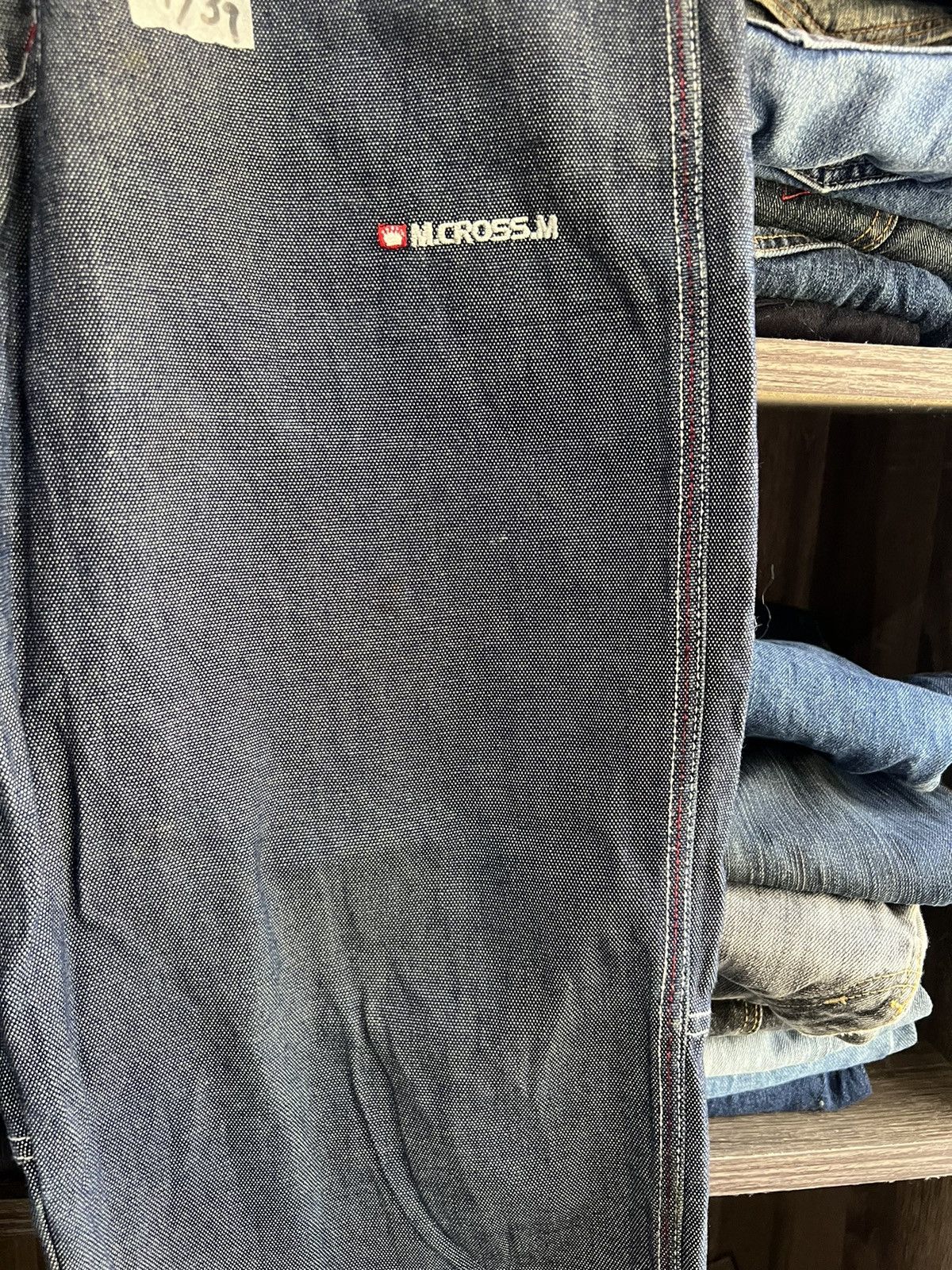 Japanese Brand 🔥M.Cross.M Streetwear Baggy Denim Pants Size US 33 - 6 Thumbnail