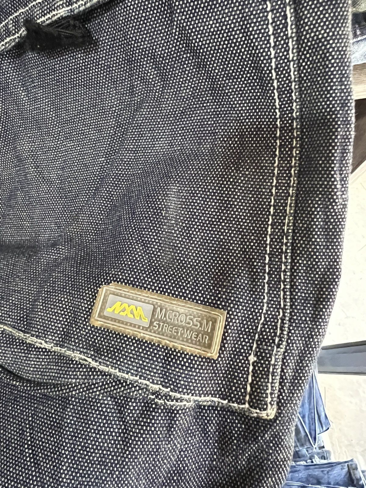 Japanese Brand 🔥M.Cross.M Streetwear Baggy Denim Pants Size US 33 - 13 Thumbnail