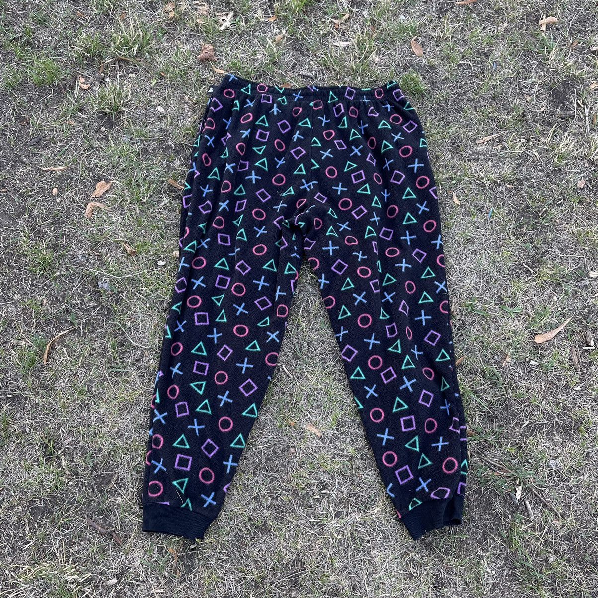 Vintage Vintage Y2K PlayStation All Over Print Baggy Pants Rave 34 Size US 34 / EU 50 - 7 Thumbnail