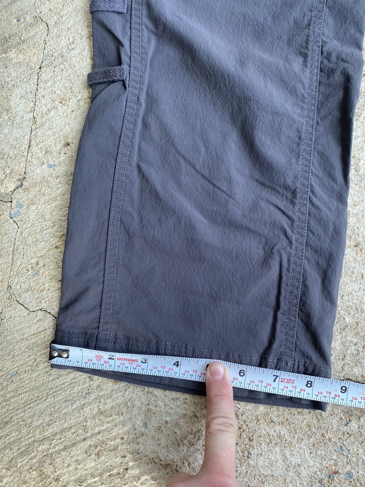 The North Face × Vintage Vintage Y2K The North Face Cargo Gorp Zip Off Pants Size 30" / US 8 / IT 44 - 11 Thumbnail