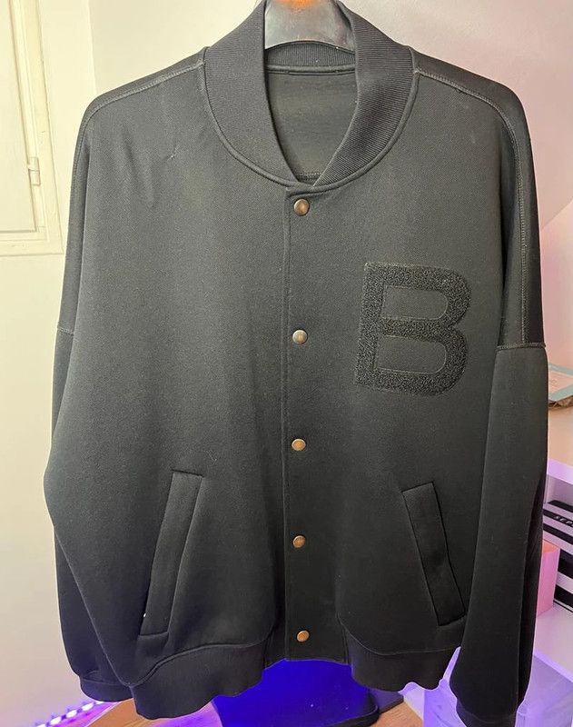 balenciaga varsity jacket
