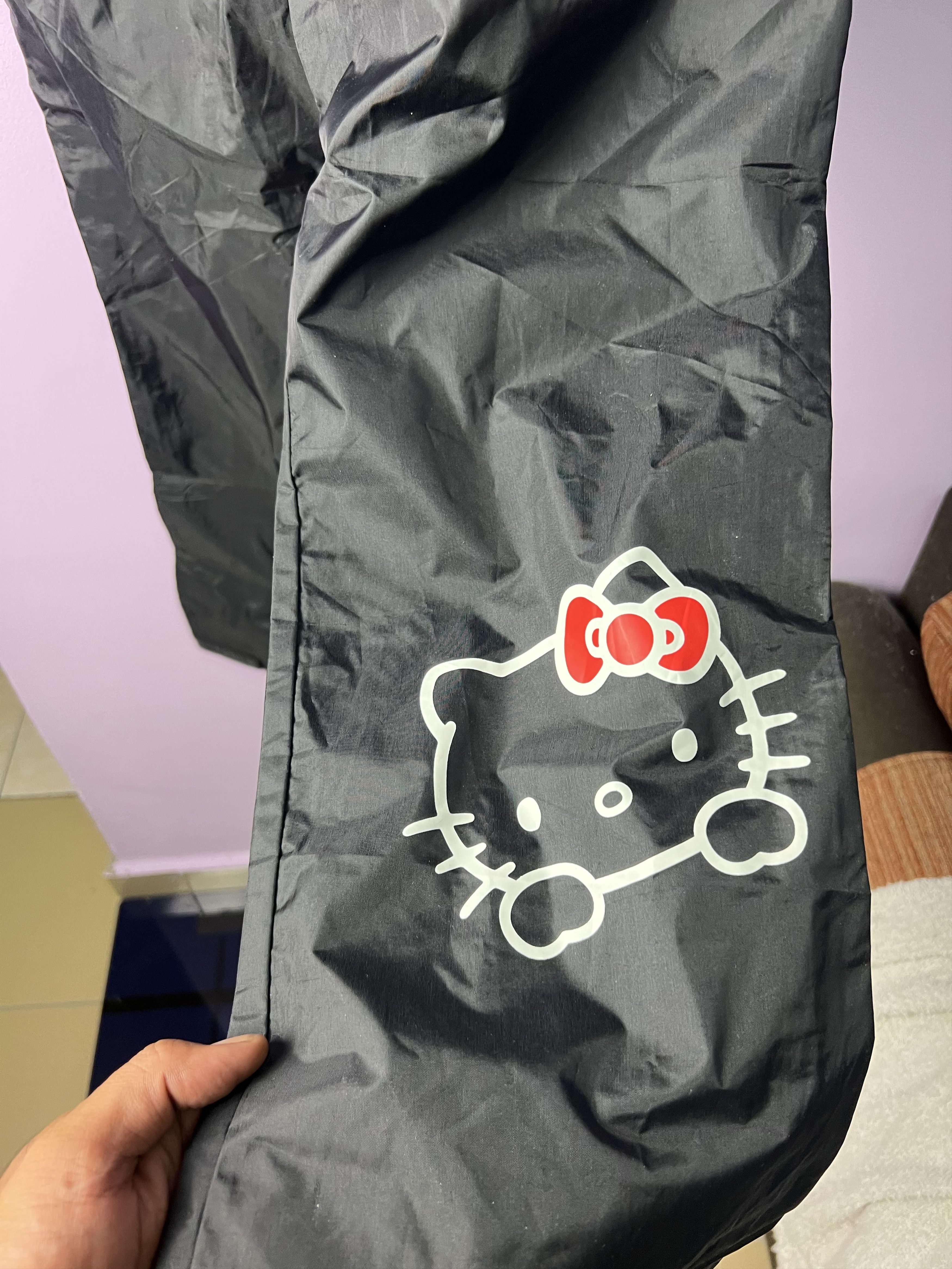 Cartoon Network 🔥Rare Hello Kitty Track Sweat Pants Size US 33 - 9 Thumbnail