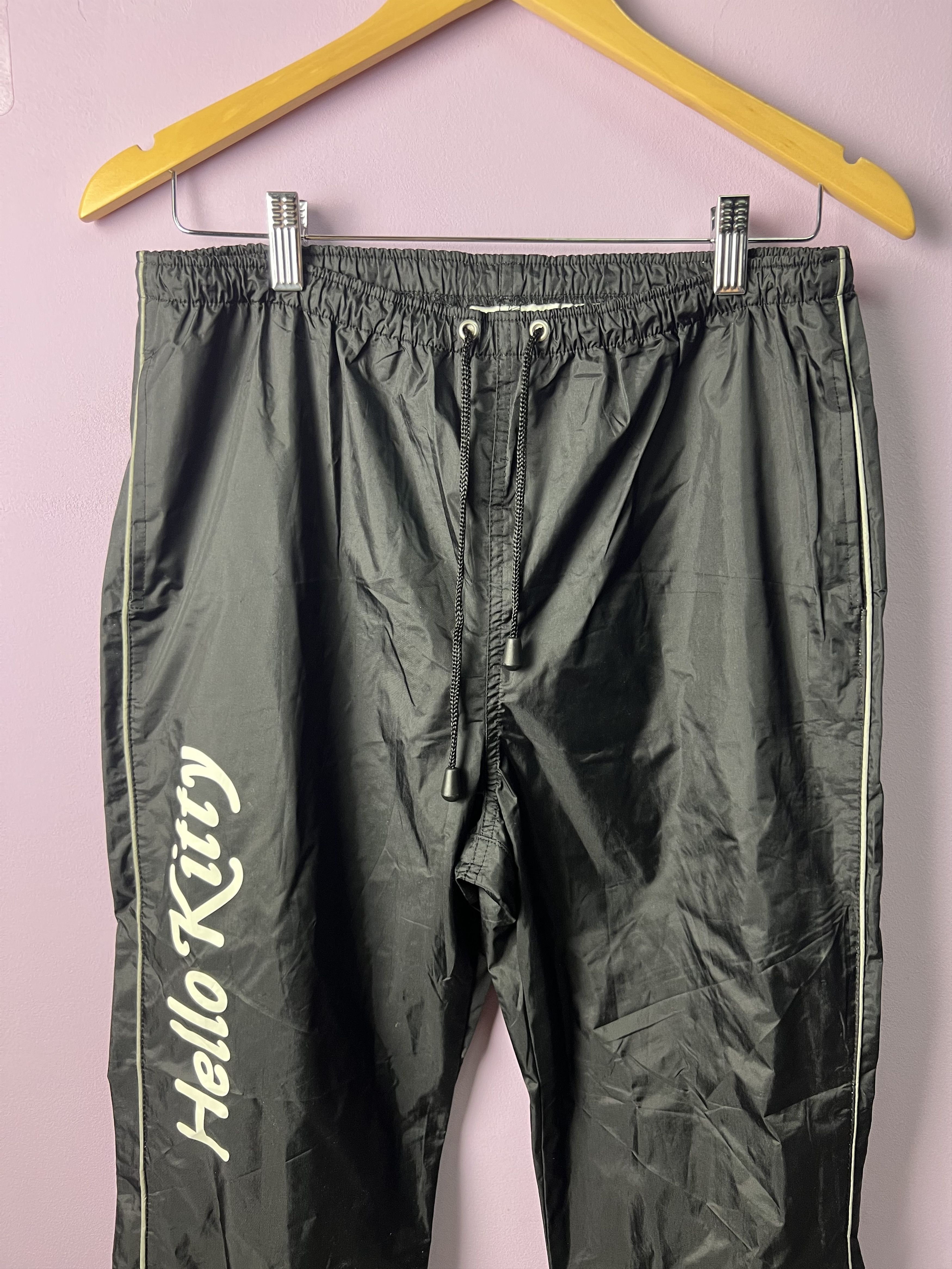 Cartoon Network 🔥Rare Hello Kitty Track Sweat Pants Size US 33 - 3 Thumbnail