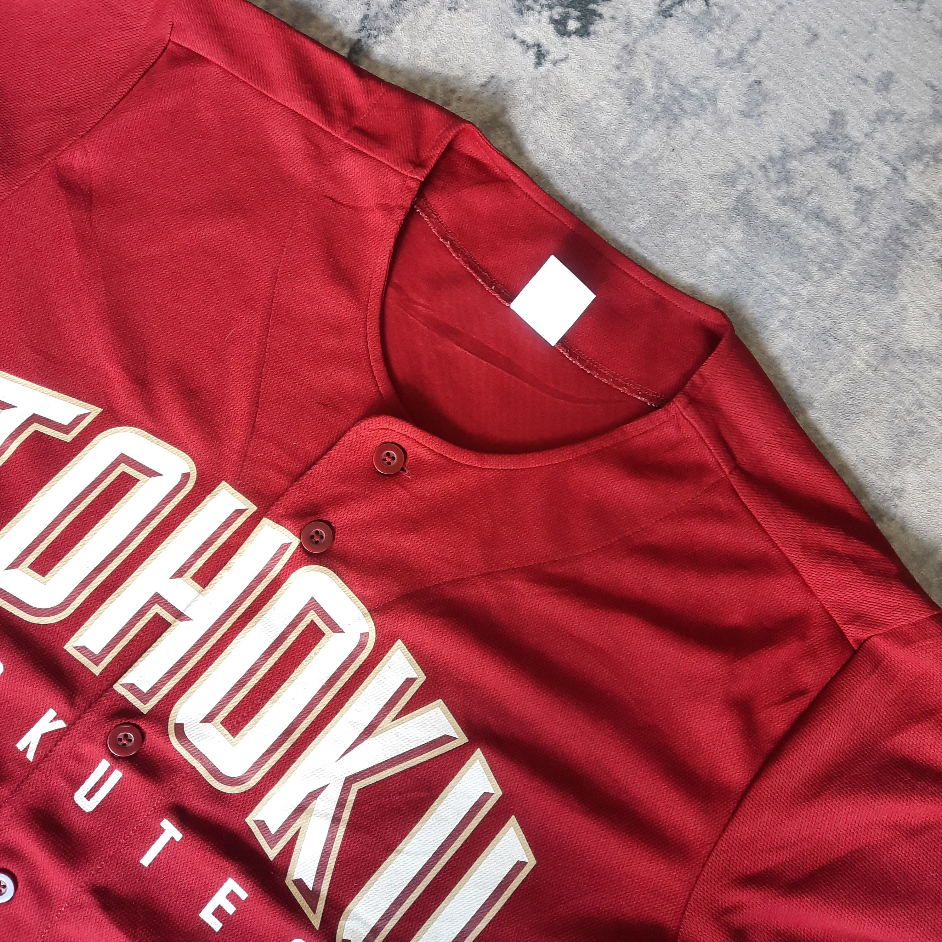 Majestic 🔥Majestic NPB tohoku rakuten golden eagles baseball jersey Size US L / EU 52-54 / 3 - 2 Thumbnail