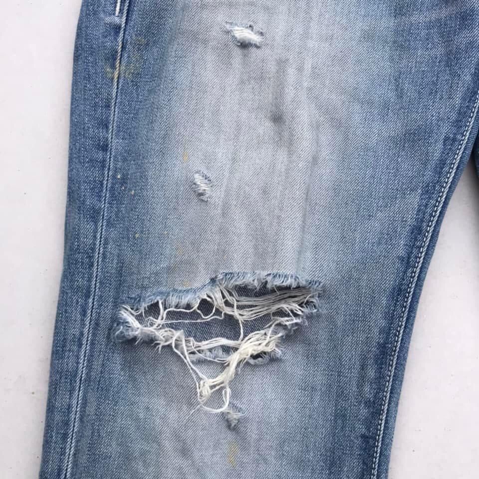Vanquish RARE🔥 Vanquish X Murder License Distressed Denim Pants Size US 34 / EU 50 - 21 Thumbnail