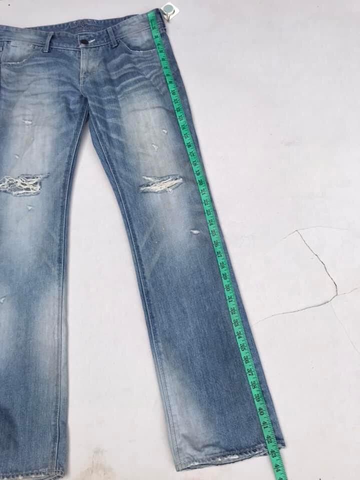 Vanquish RARE🔥 Vanquish X Murder License Distressed Denim Pants Size US 34 / EU 50 - 9 Thumbnail