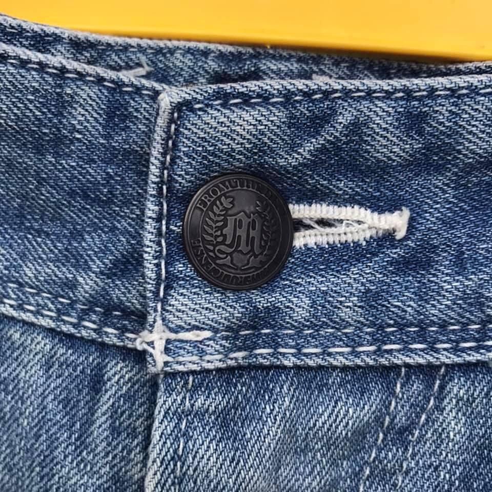 Vanquish RARE🔥 Vanquish X Murder License Distressed Denim Pants Size US 34 / EU 50 - 19 Thumbnail