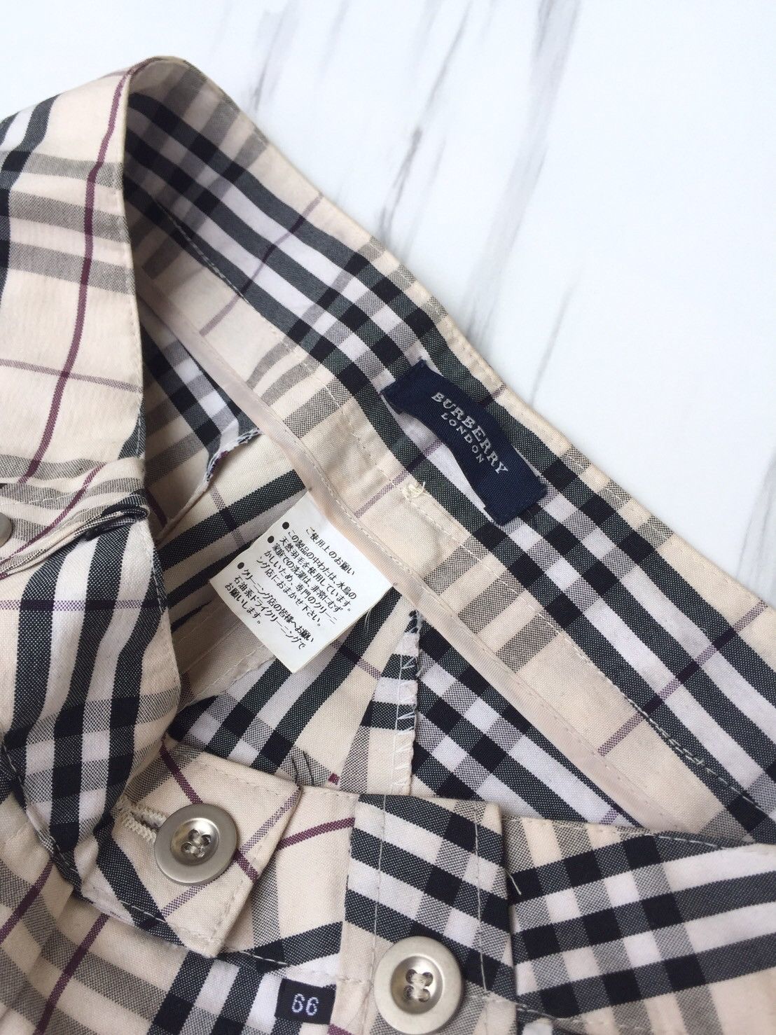 Burberry burberry novacheck pants Size 31" - 2 Thumbnail