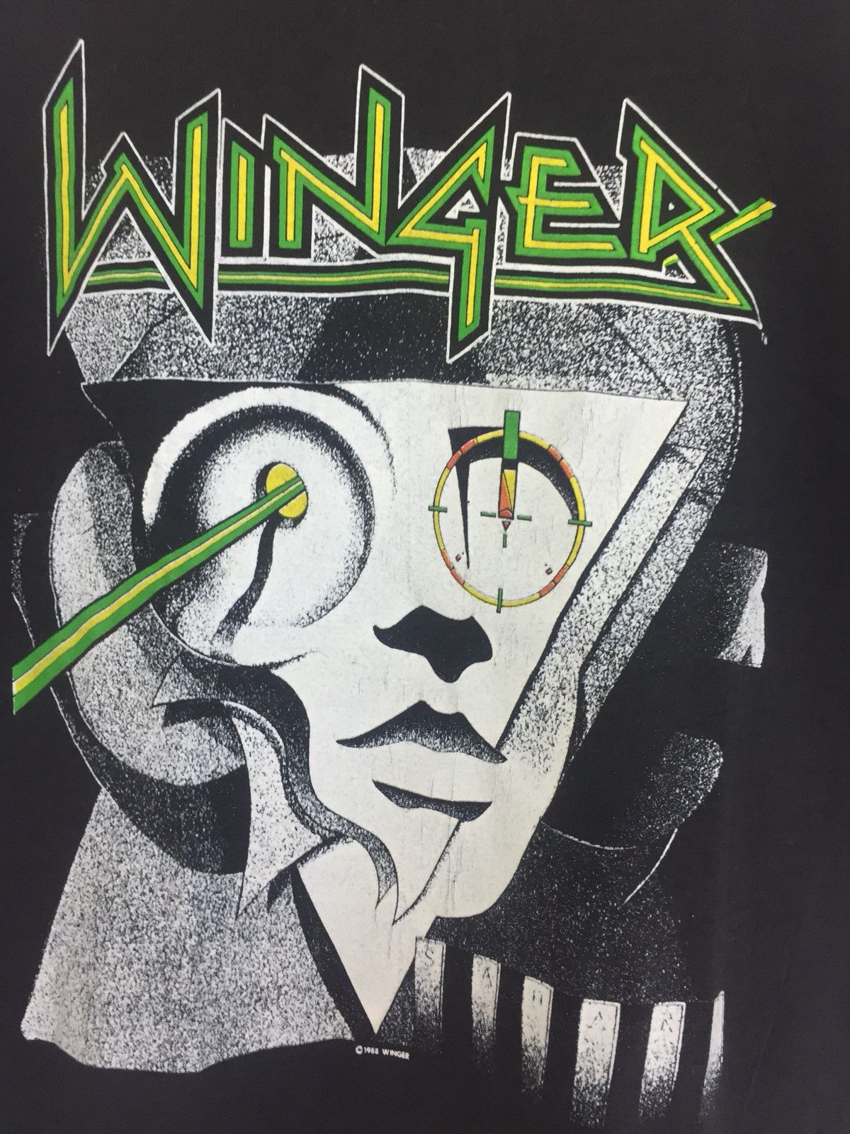Band Tees Vintage 80s Winger Tshirt Size US L / EU 52-54 / 3 - 3 Thumbnail