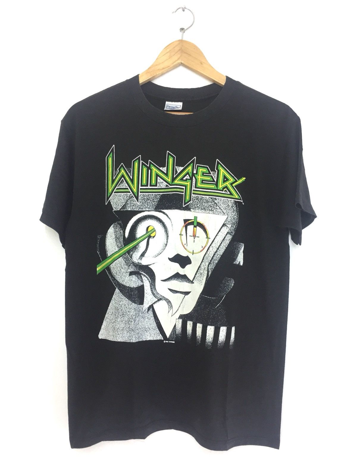 Band Tees Vintage 80s Winger Tshirt Size US L / EU 52-54 / 3 - 1 Thumbnail