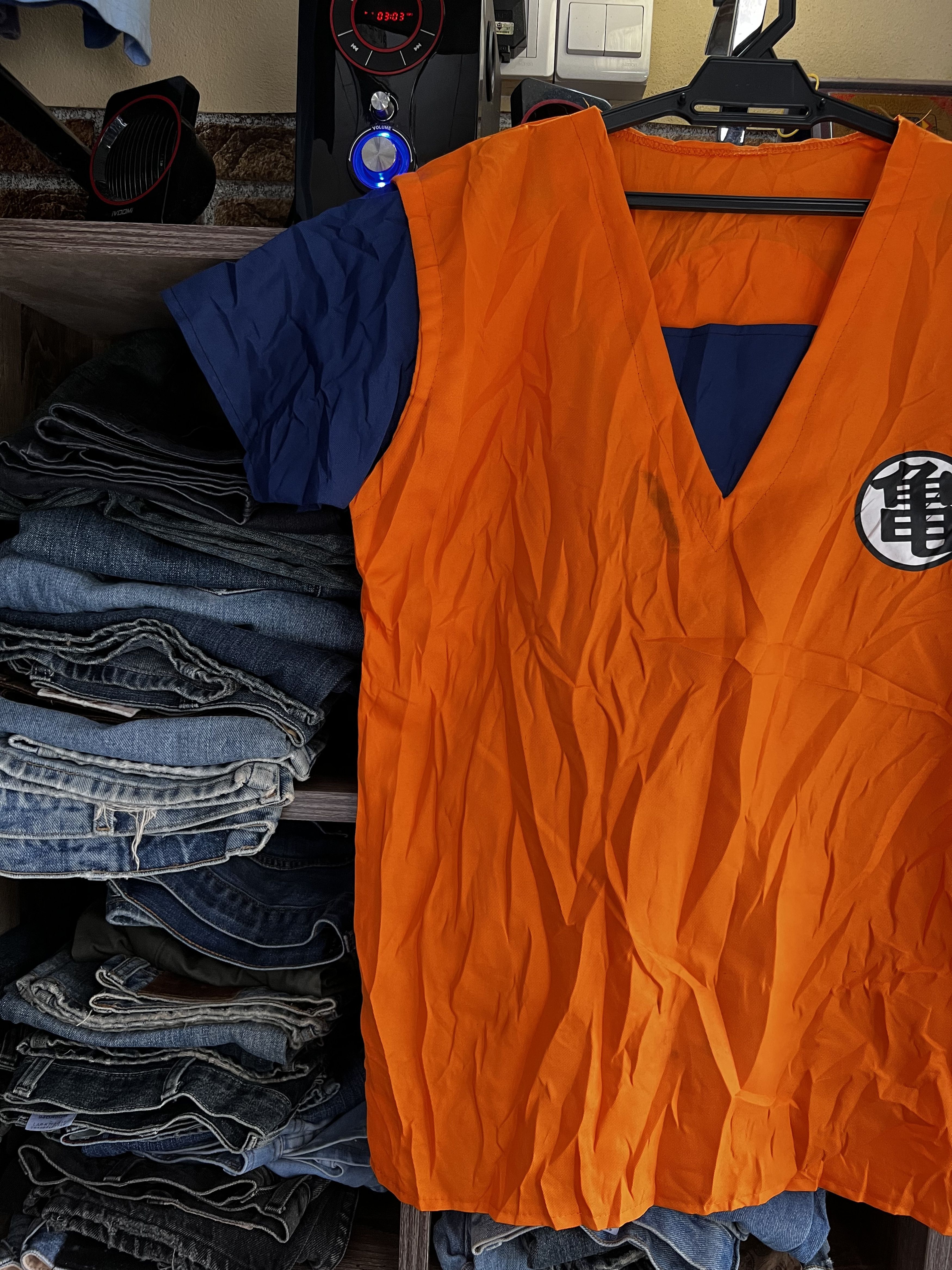 Anime 🔥Orange Son Goku Tees Size US M / EU 48-50 / 2 - 3 Thumbnail