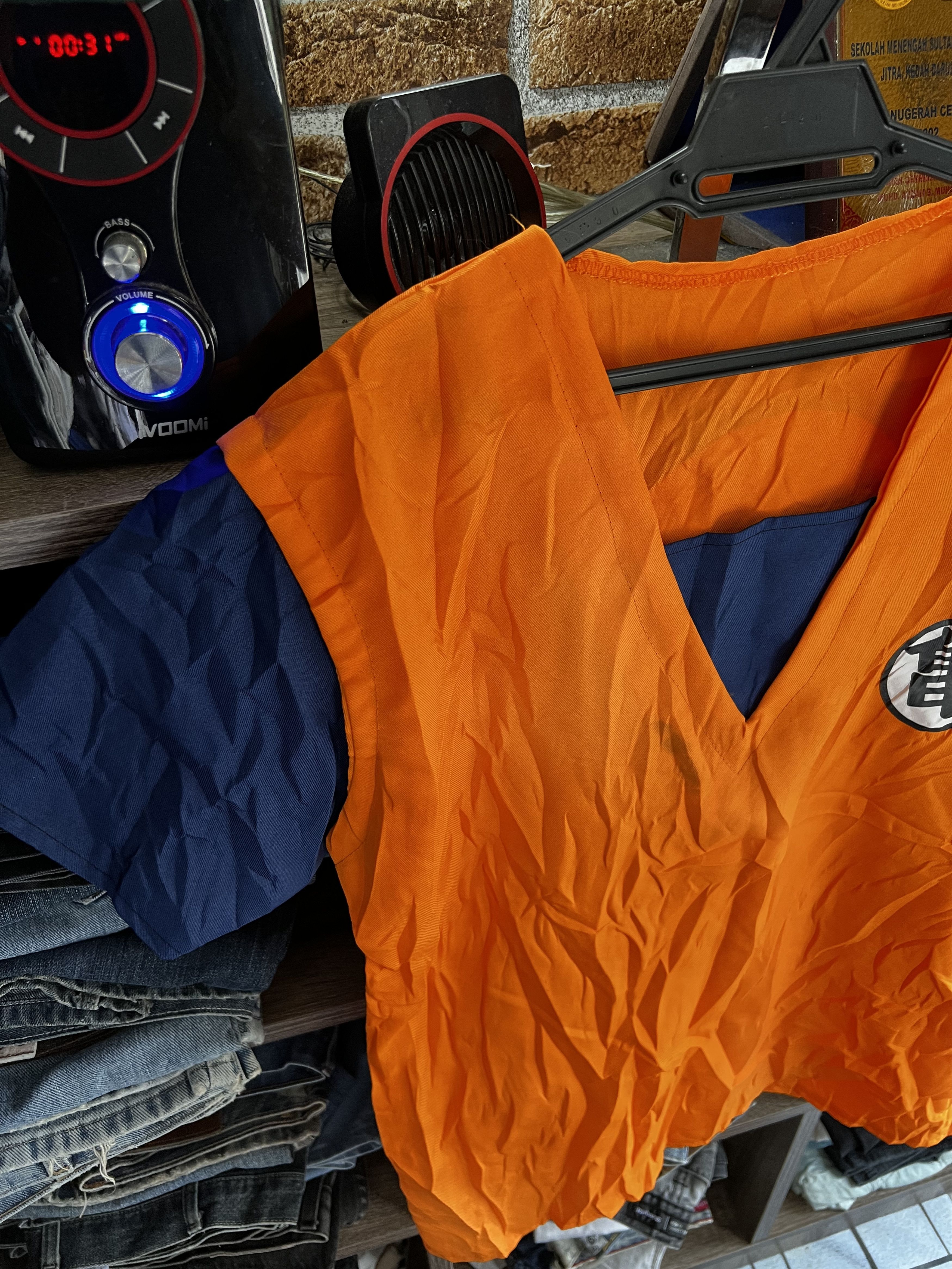 Anime 🔥Orange Son Goku Tees Size US M / EU 48-50 / 2 - 5 Thumbnail