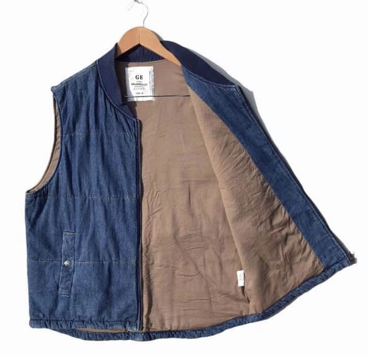 Vintage 🔥Accept Binding Offer🔥 Golden Eagle Denim Vests Size US L / EU 52-54 / 3 - 3 Thumbnail