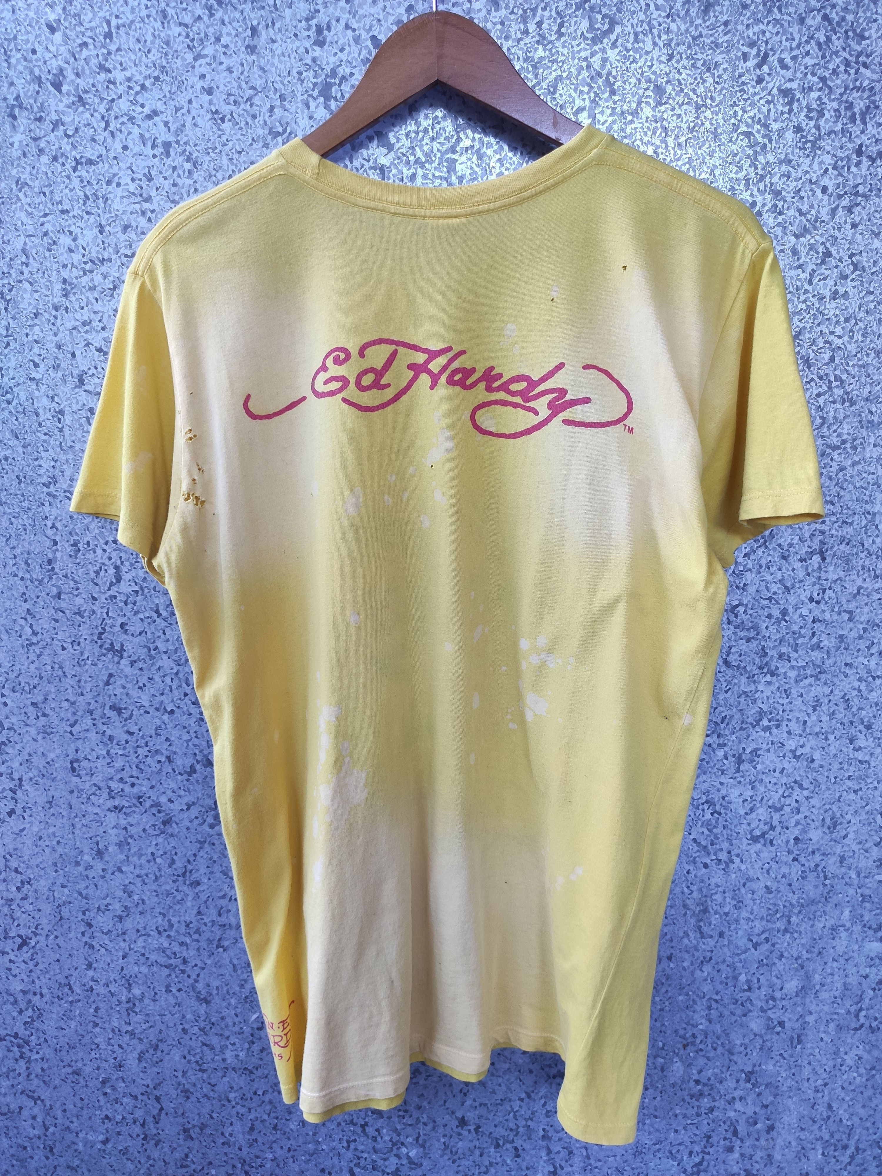 Christian Audigier Ed Hardy t shirt Distressed design Size US M / EU 48-50 / 2 - 4 Thumbnail