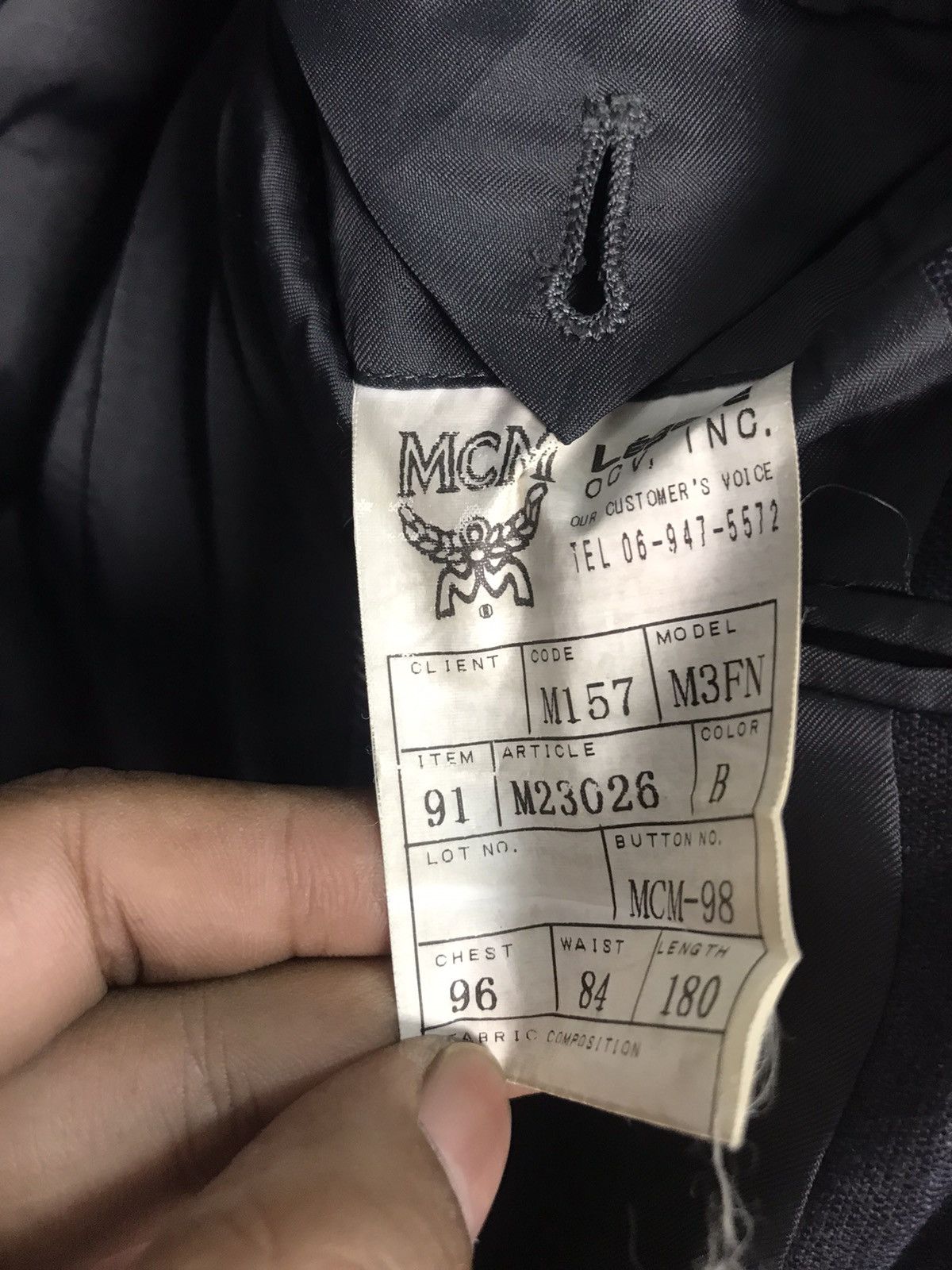 Designer × Japanese Brand × MCM Mcm button up coat jacket Size US M / EU 48-50 / 2 - 4 Thumbnail