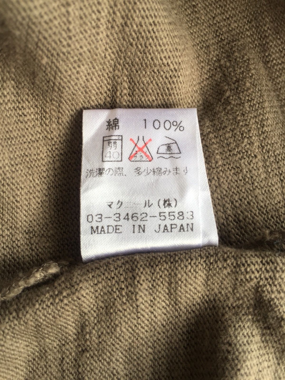 Mastermind Japan × Roar Roar Mastermind Mid Bone Relax Fit Hemp LS Shirt Size US M / EU 48-50 / 2 - 7 Thumbnail