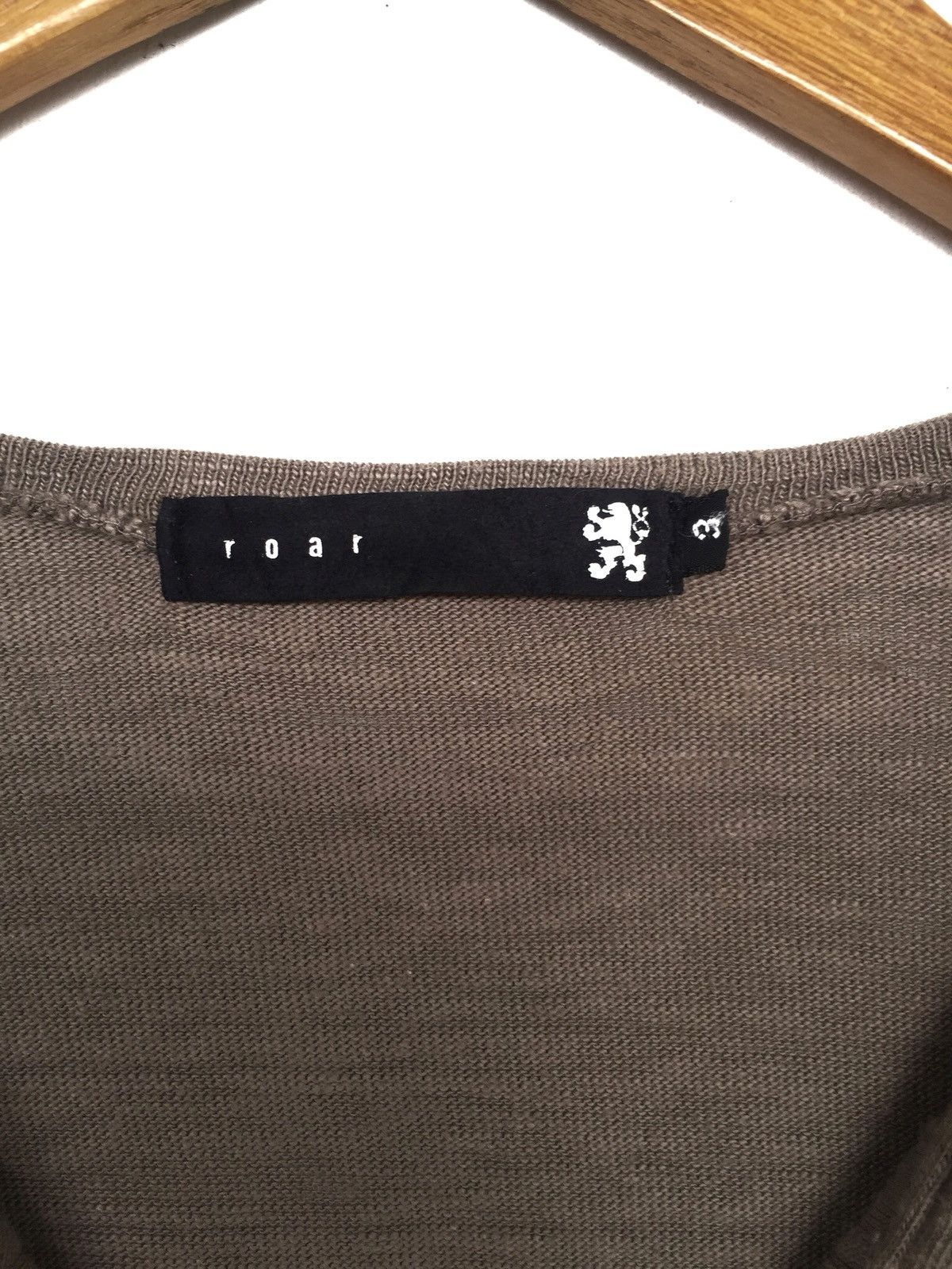 Mastermind Japan × Roar Roar Mastermind Mid Bone Relax Fit Hemp LS Shirt Size US M / EU 48-50 / 2 - 5 Thumbnail