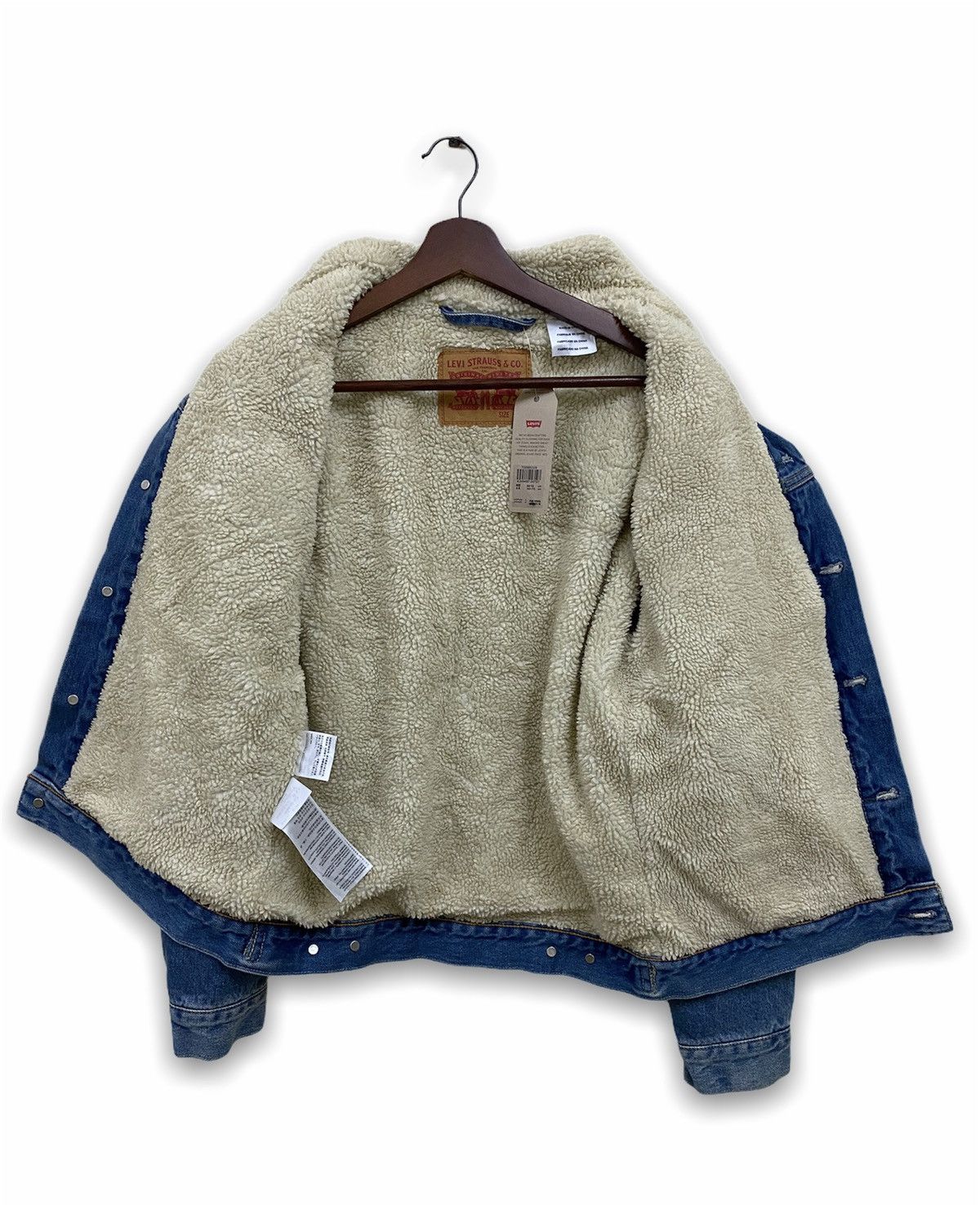 Levi's × Levi's Vintage Clothing Levi’s Denim 2015 Sherpa Jacket New With Tag Size US S / EU 44-46 / 1 - 7 Thumbnail